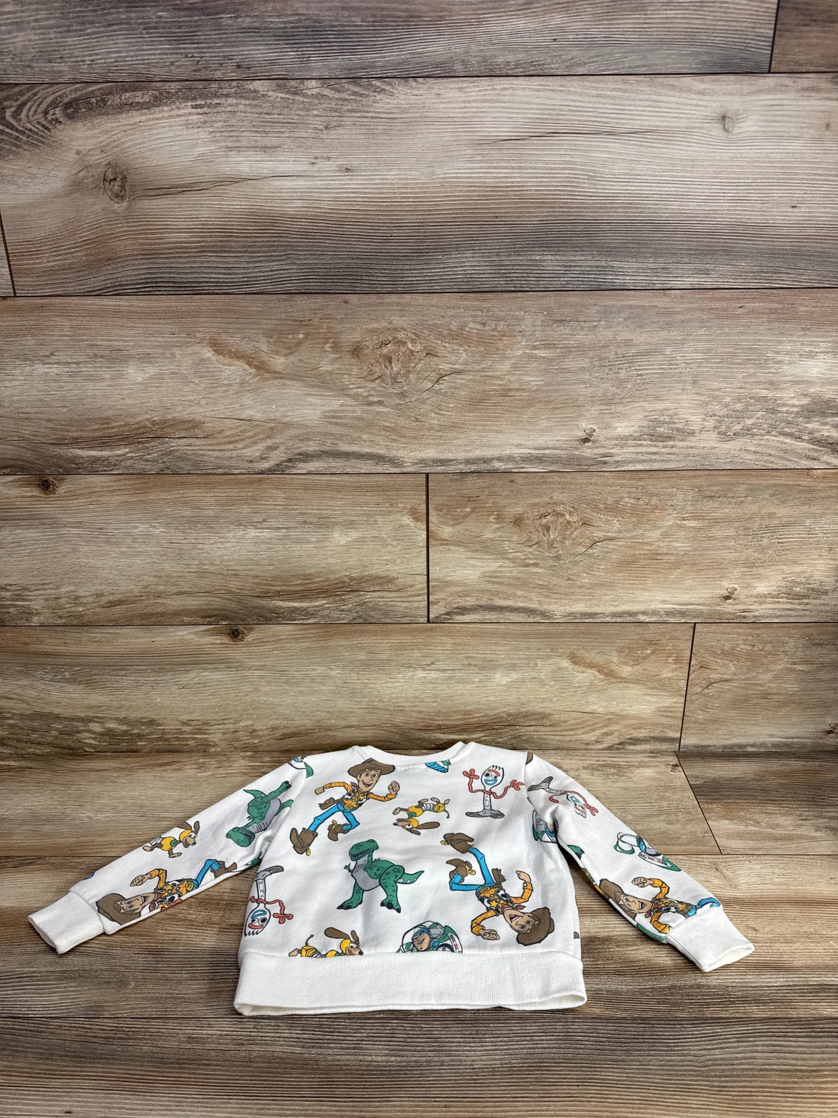 Disney Pixar Toy Story Sweatshirt White sz 2T
