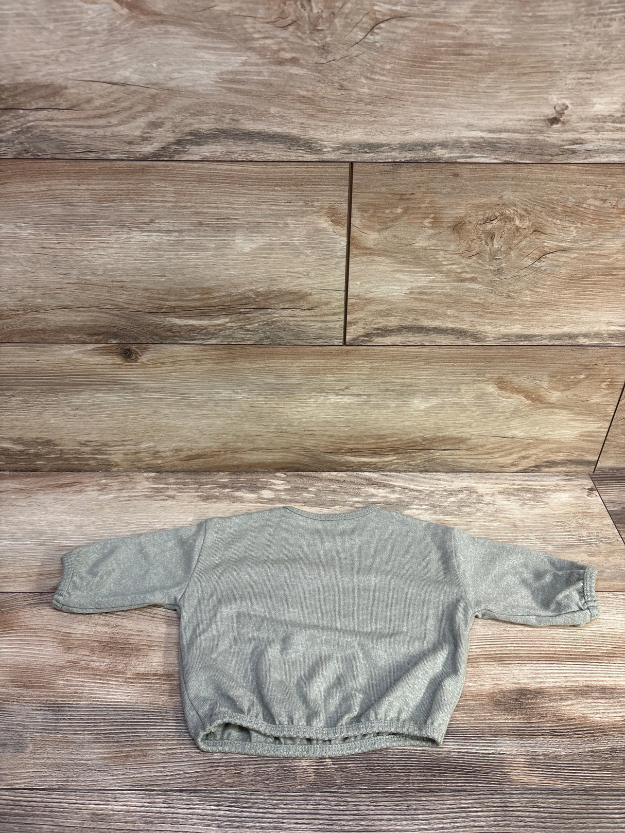 Easy Peasy Long Sleeve Shirt Green sz 0-3m