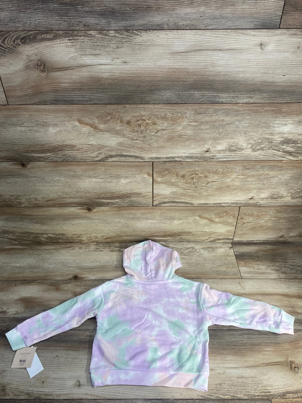 NEW Grayson Mini Tie-Dye Hoodie Purple sz 4T