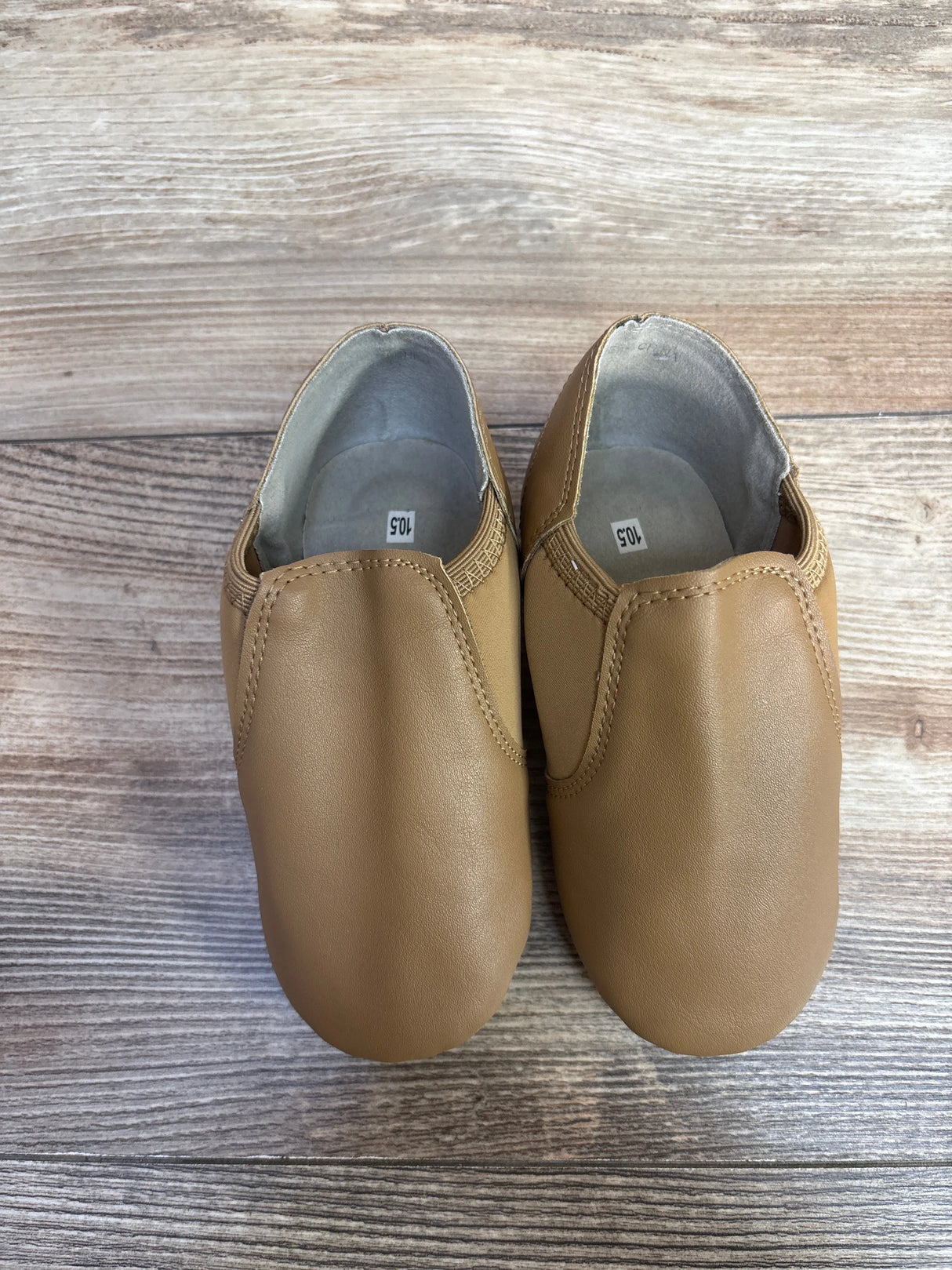 Jazz Slip-On Shoes Tan sz 10.5c