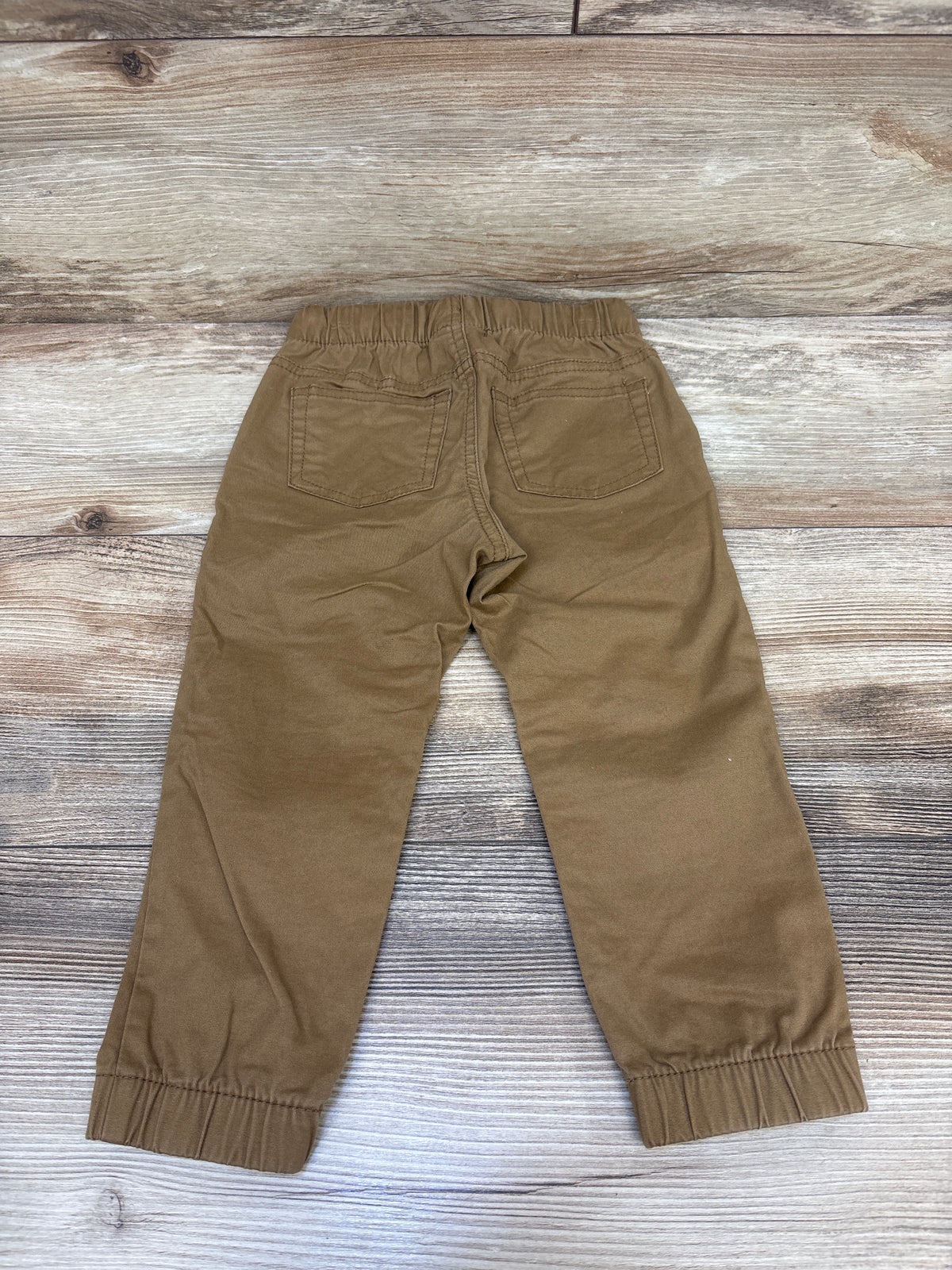 Cat & Jack Drawstring Cotton Joggers Tan sz 2T