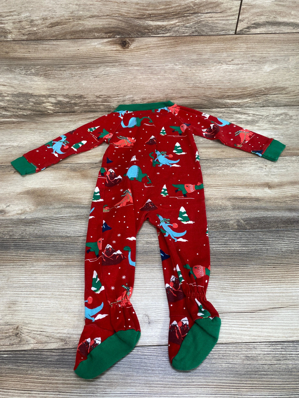 Wondershop Dino Sleeper Red sz 6-9m - Me n Mommy To Be