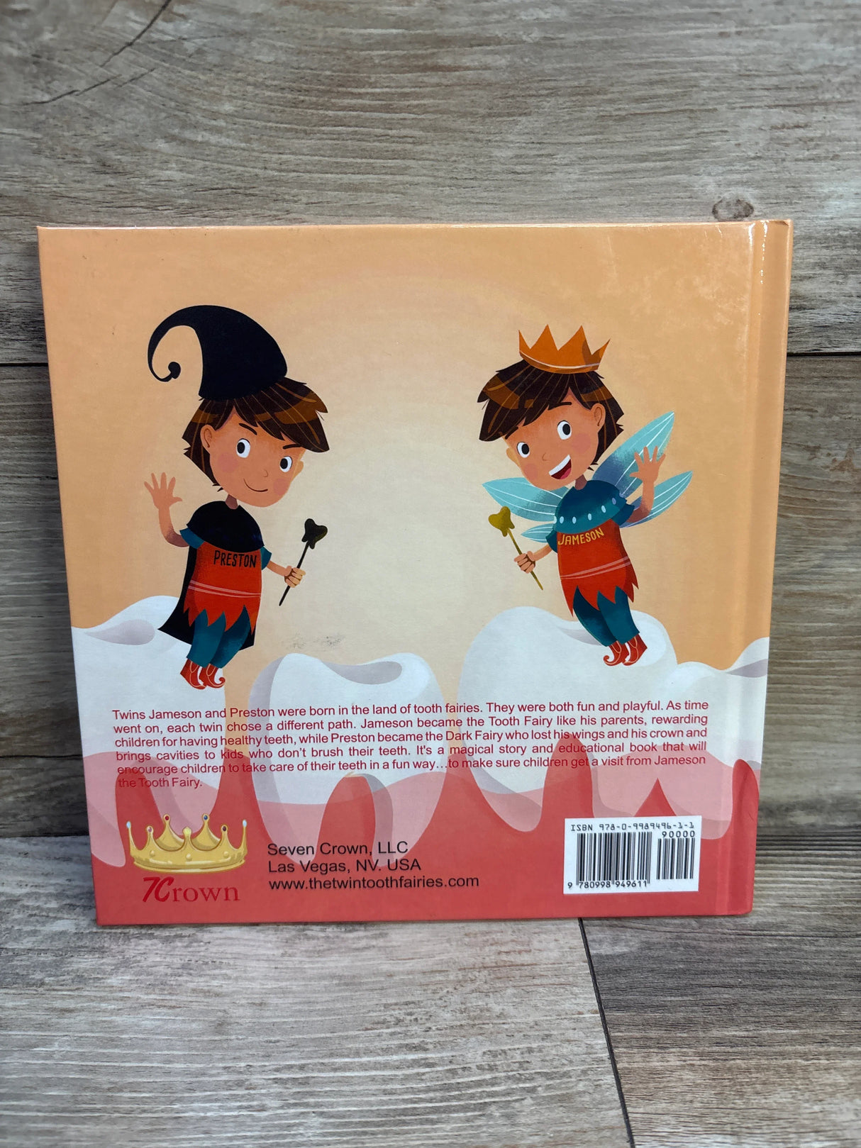 The Twin Tooth Fairies Hardcover Book