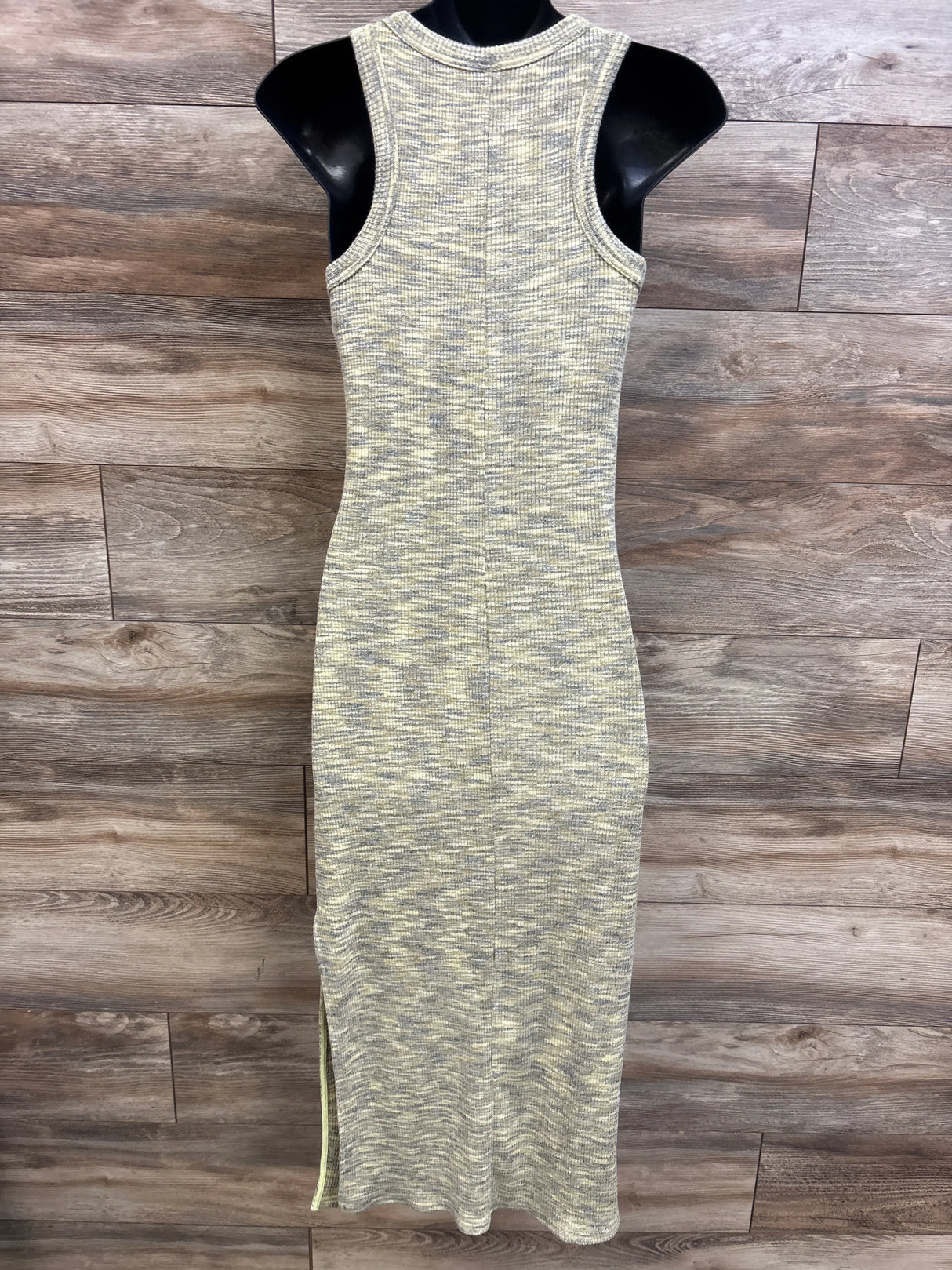 Old Navy Maternity Sleeveless Rib-Knit Dress Yellow sz XS