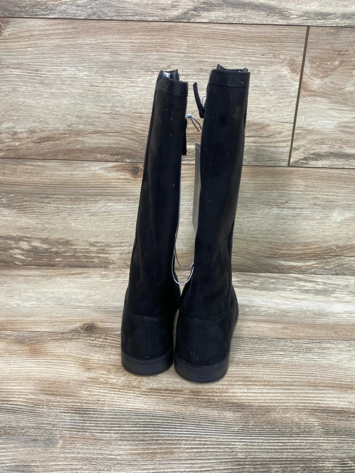 NEW Cat & Jack Mylah Tall Riding Boots Black sz 1Y - Me n Mommy To Be