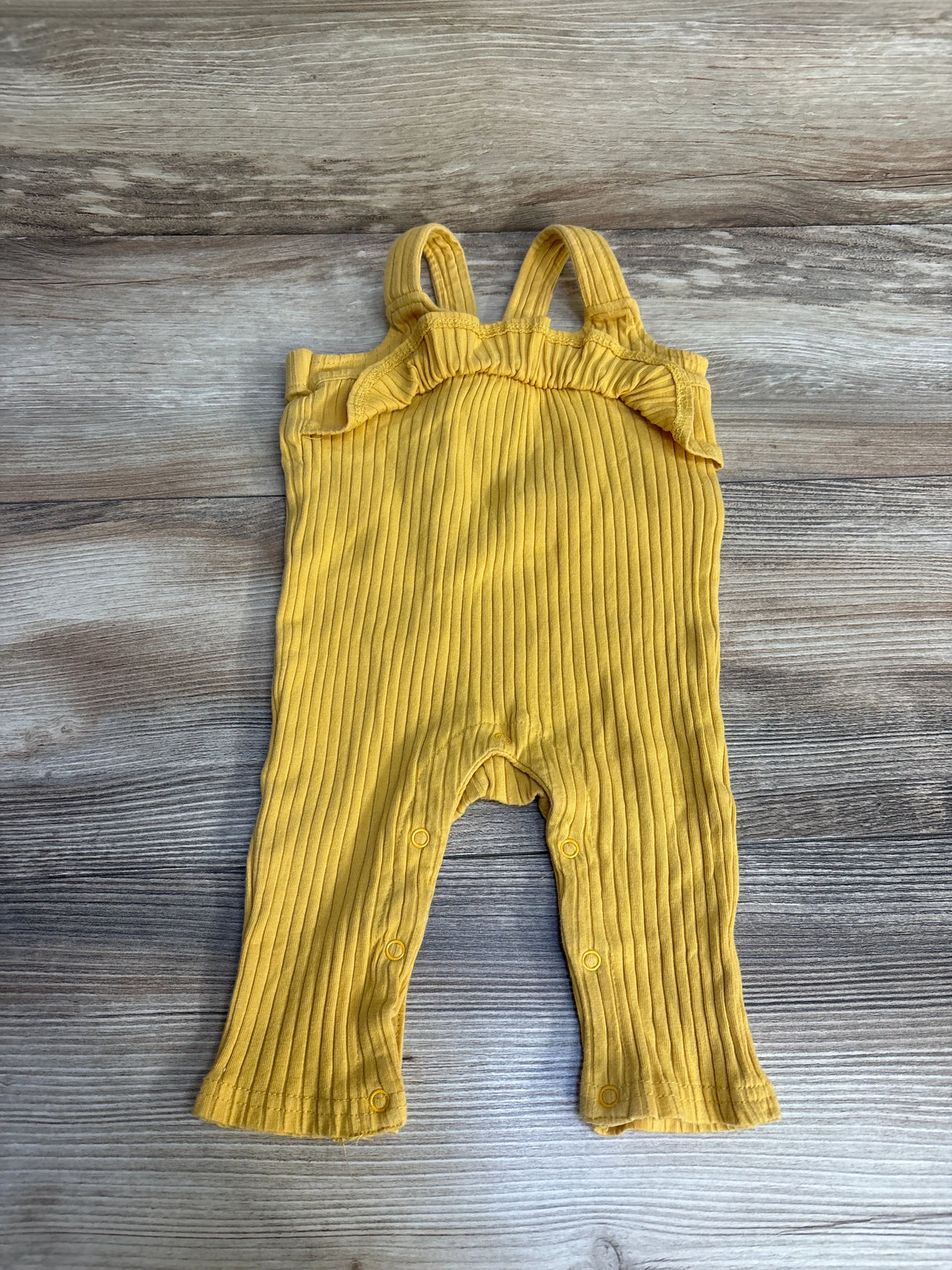 Emily and Oliver Rib Overalls Yellow sz 3-6m - Me n Mommy To Be
