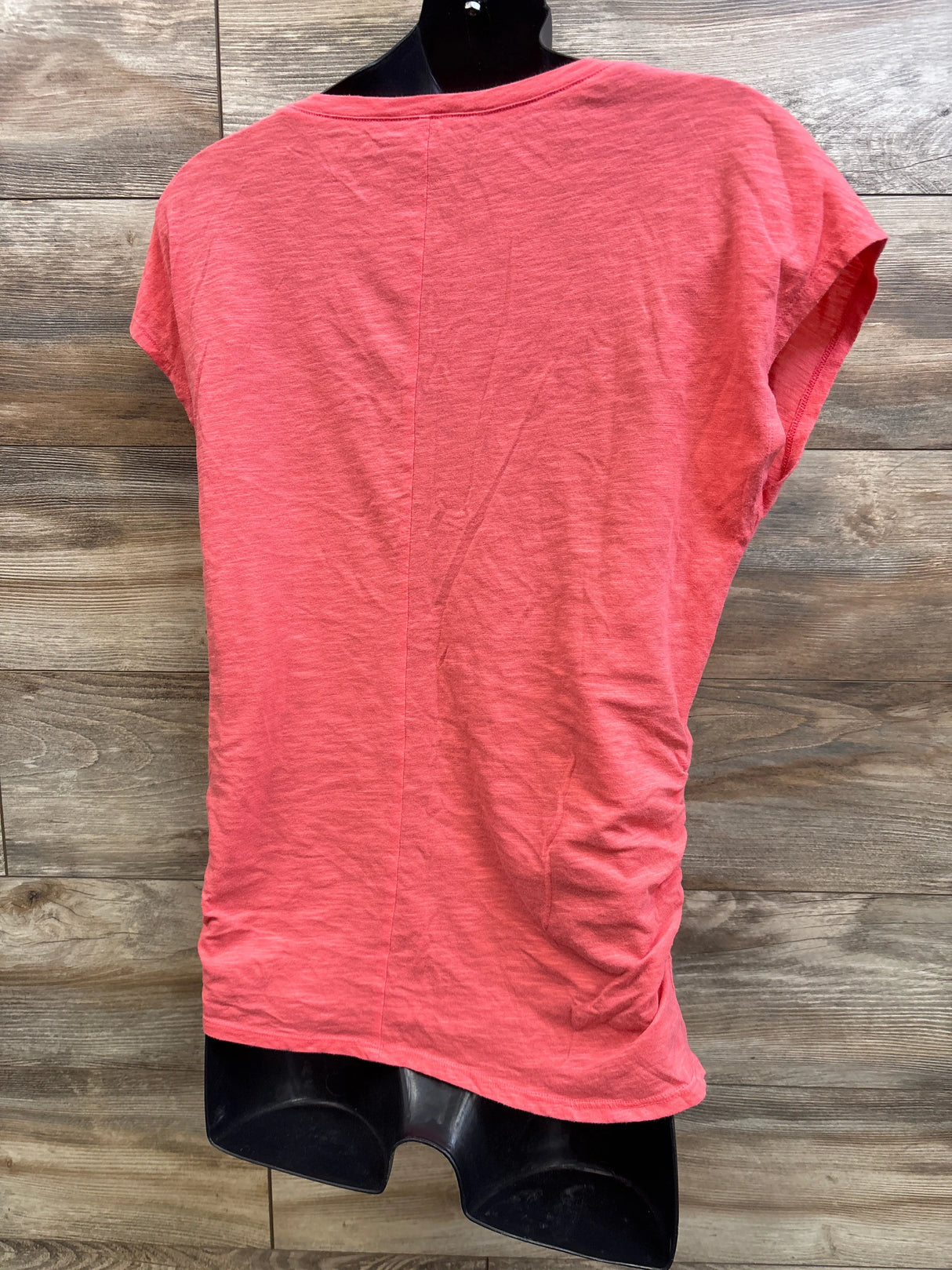 Motherhood Maternity Lace Pocket Shirt Pink sz Medium