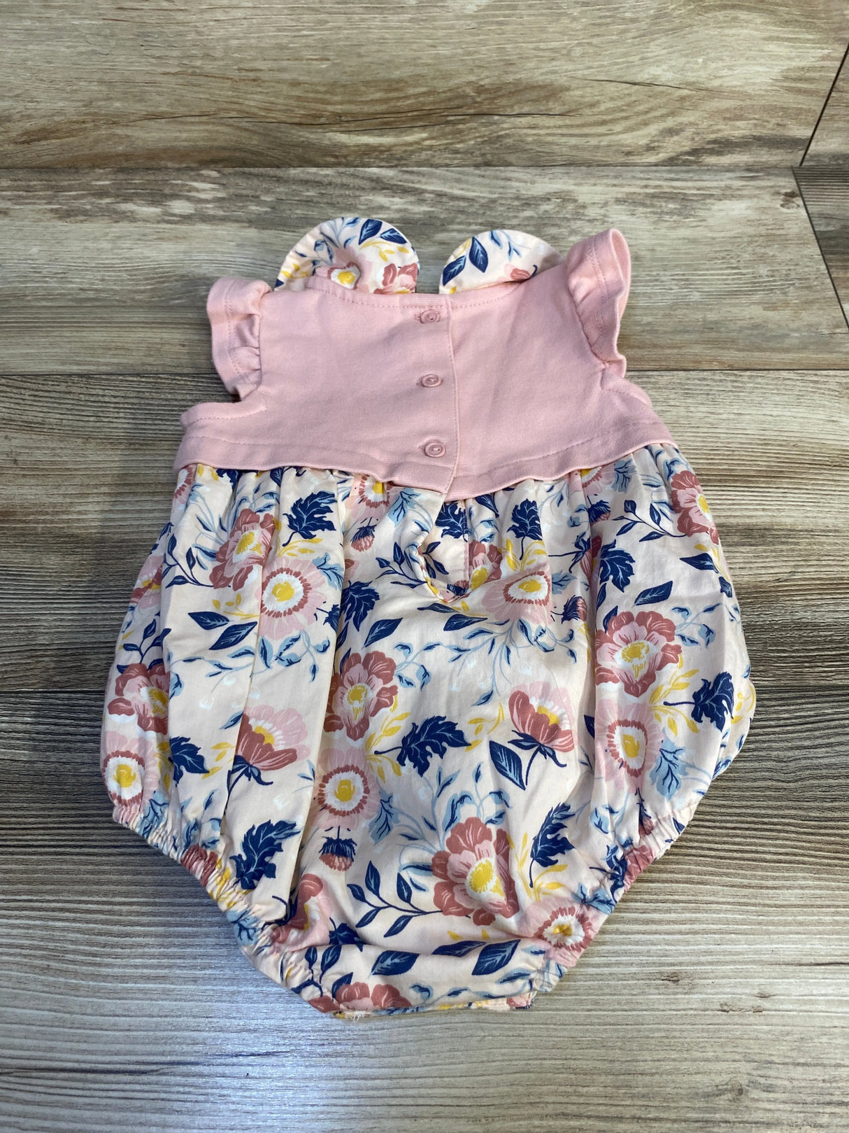 Tommy Bahama Floral Bubble Romper Pink sz 6-9m