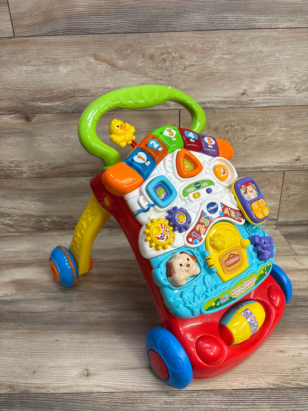 VTech Stroll & Discover Activity Walker - Red