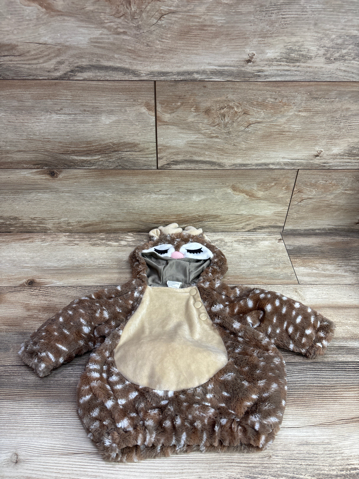 Hyde and Eek! Baby Fawn Costume Brown sz 0-6m