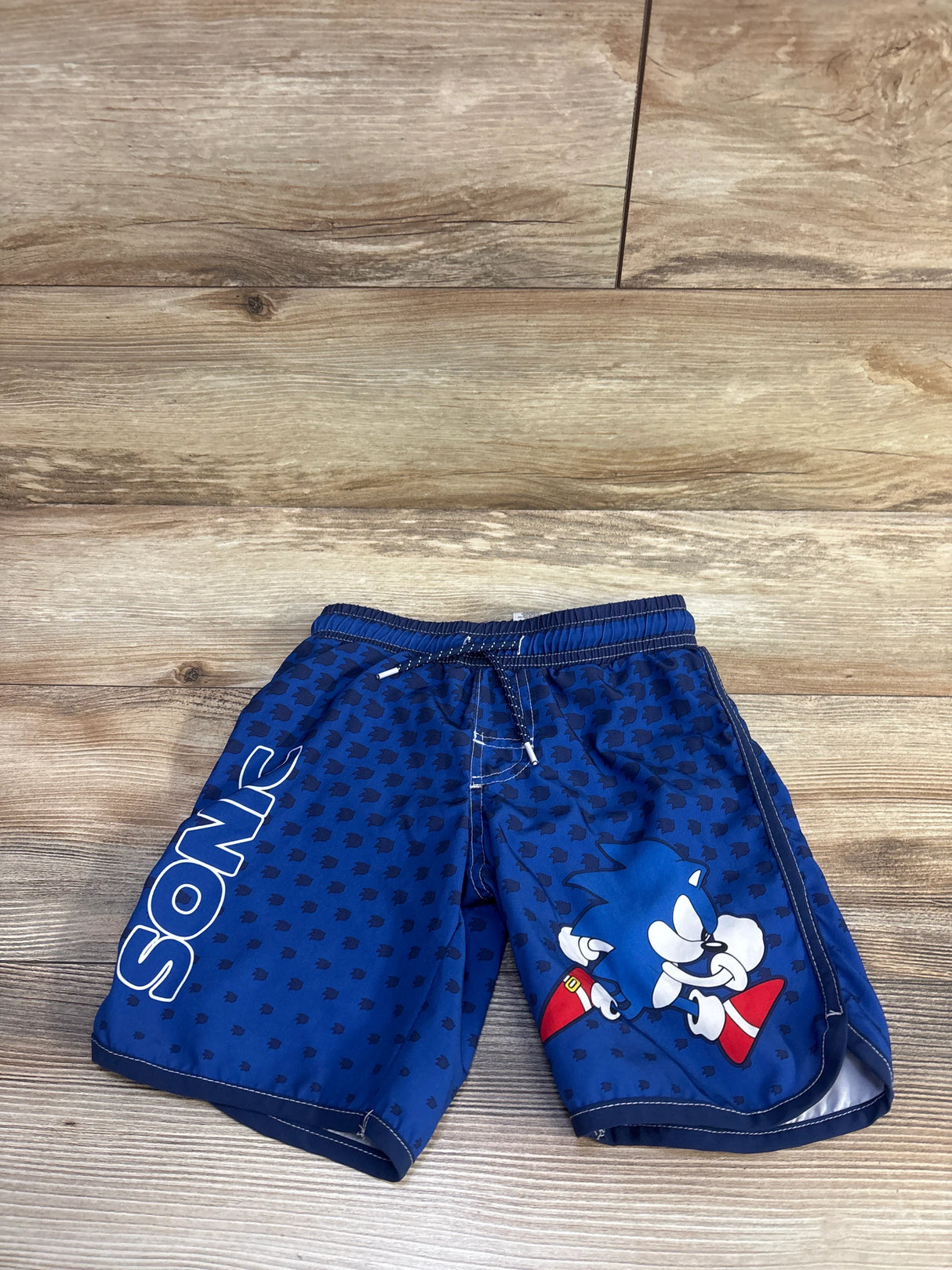 Sonic The Hedgehog Swim Trunks Blue sz 4/5T