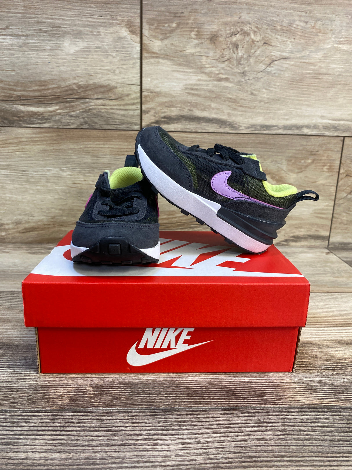 Nike Waffle One TD 'Light Lemon Twist Lilac' sz 6c