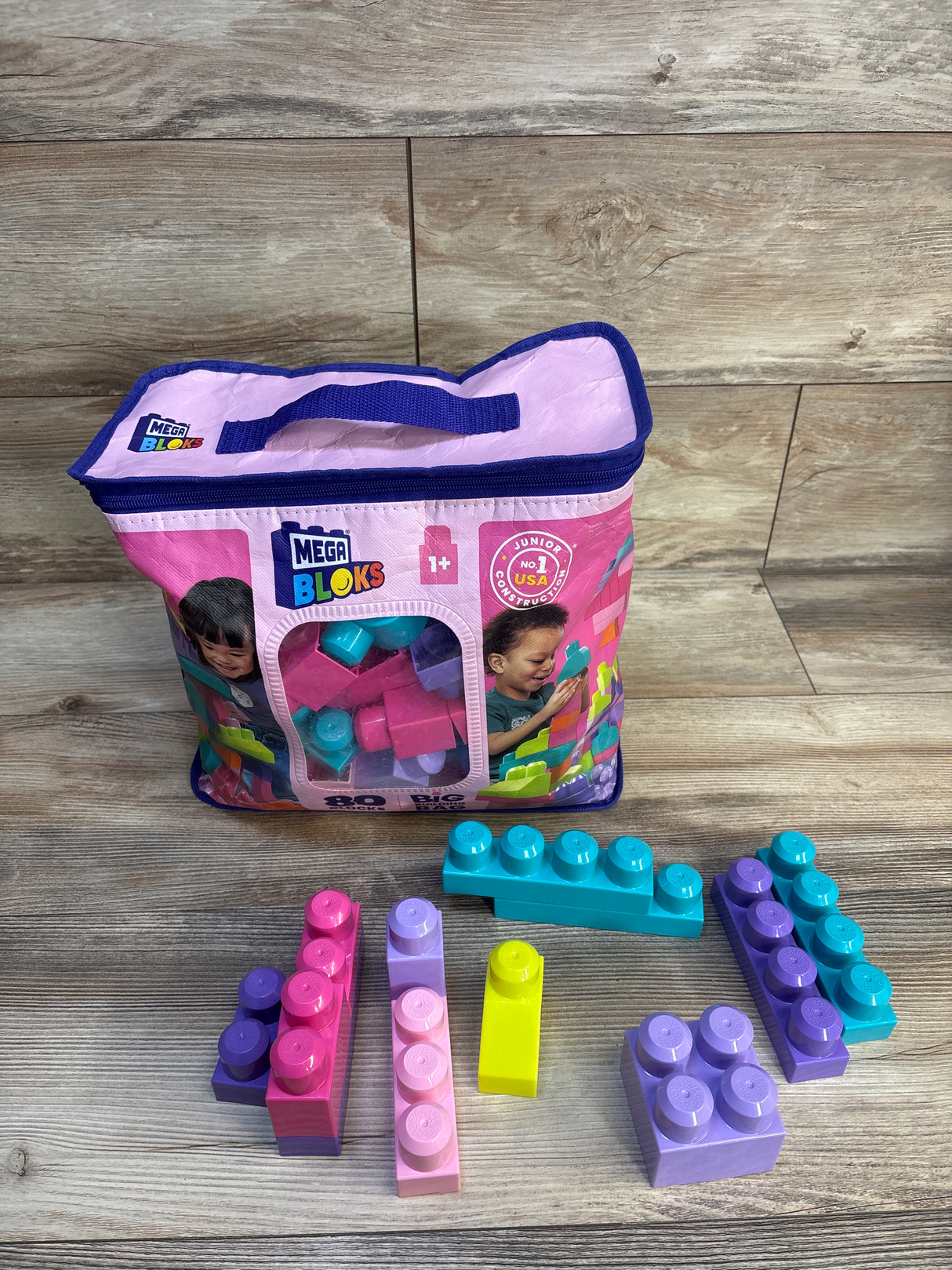 Mega Bloks First Builders Big Building Bag, 82pc