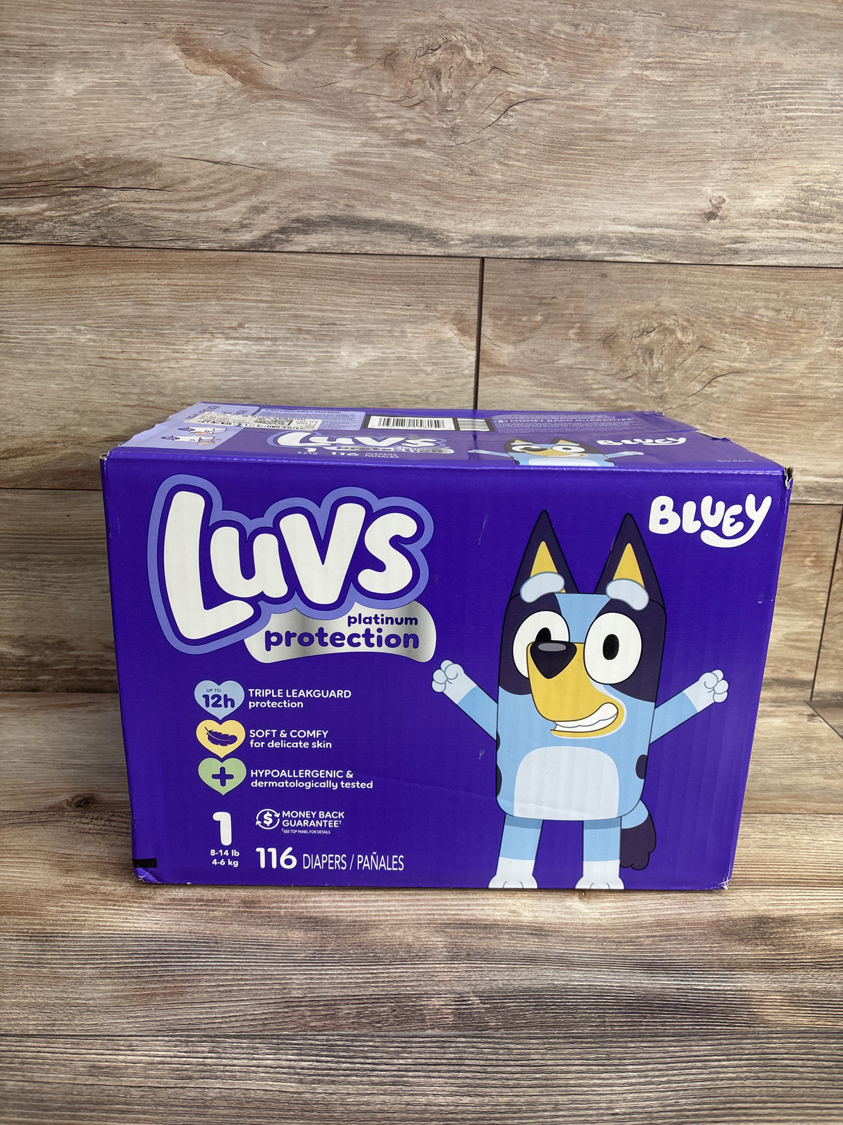 Luvs Pro Level Leak Protection Diapers 116Ct. Size 1