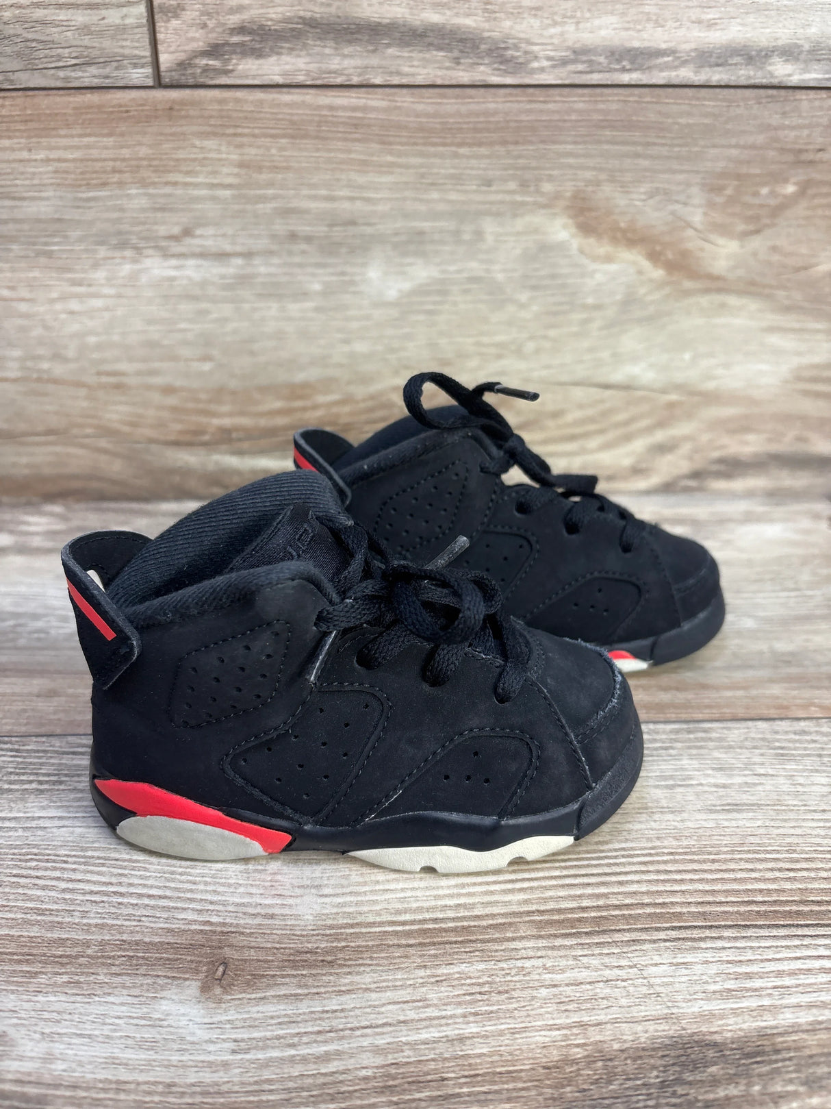 Air Jordan 6 Retro TD 'Infrared' Sneakers sz 6c