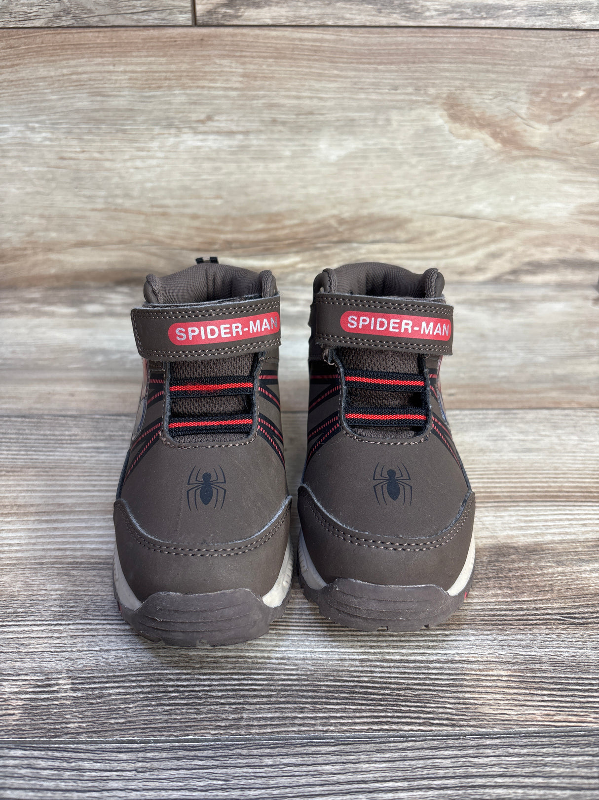 Marvel Spider-Man Casual Boots in Brown sz 8c