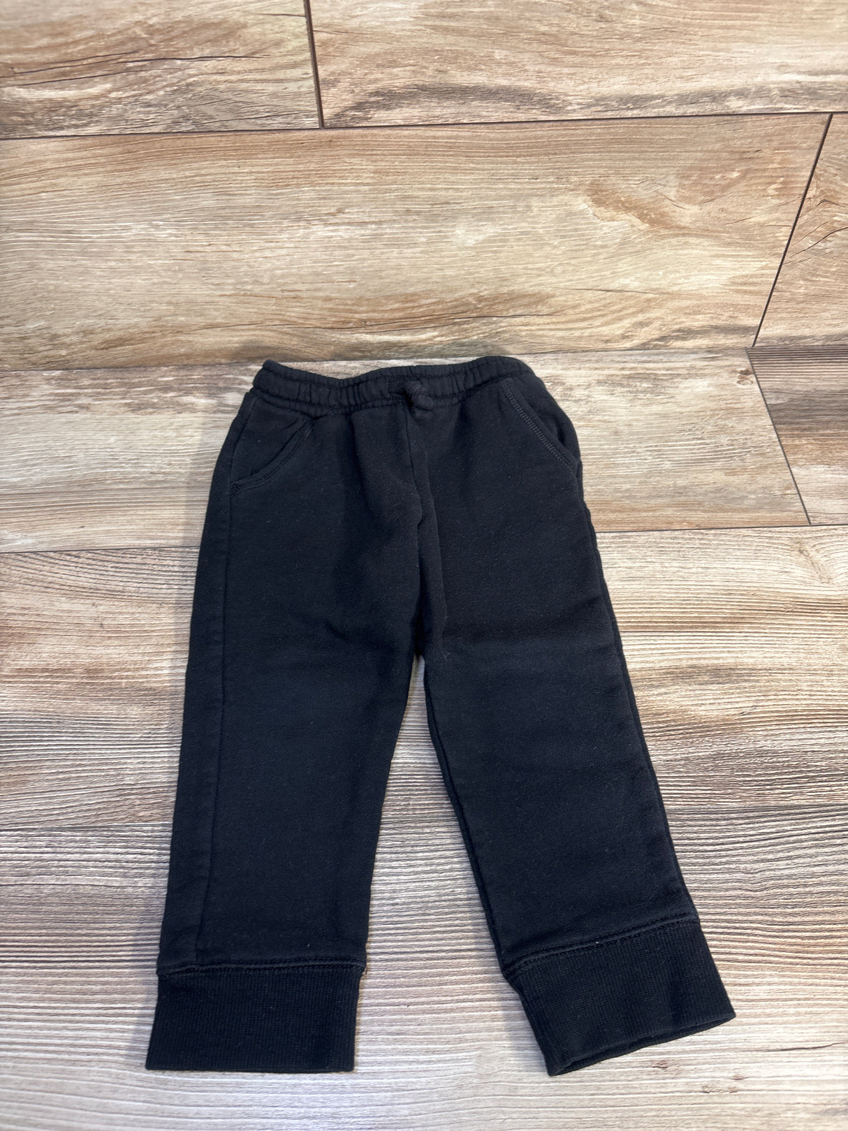 Cat & Jack Drawstring Joggers Black sz 2T