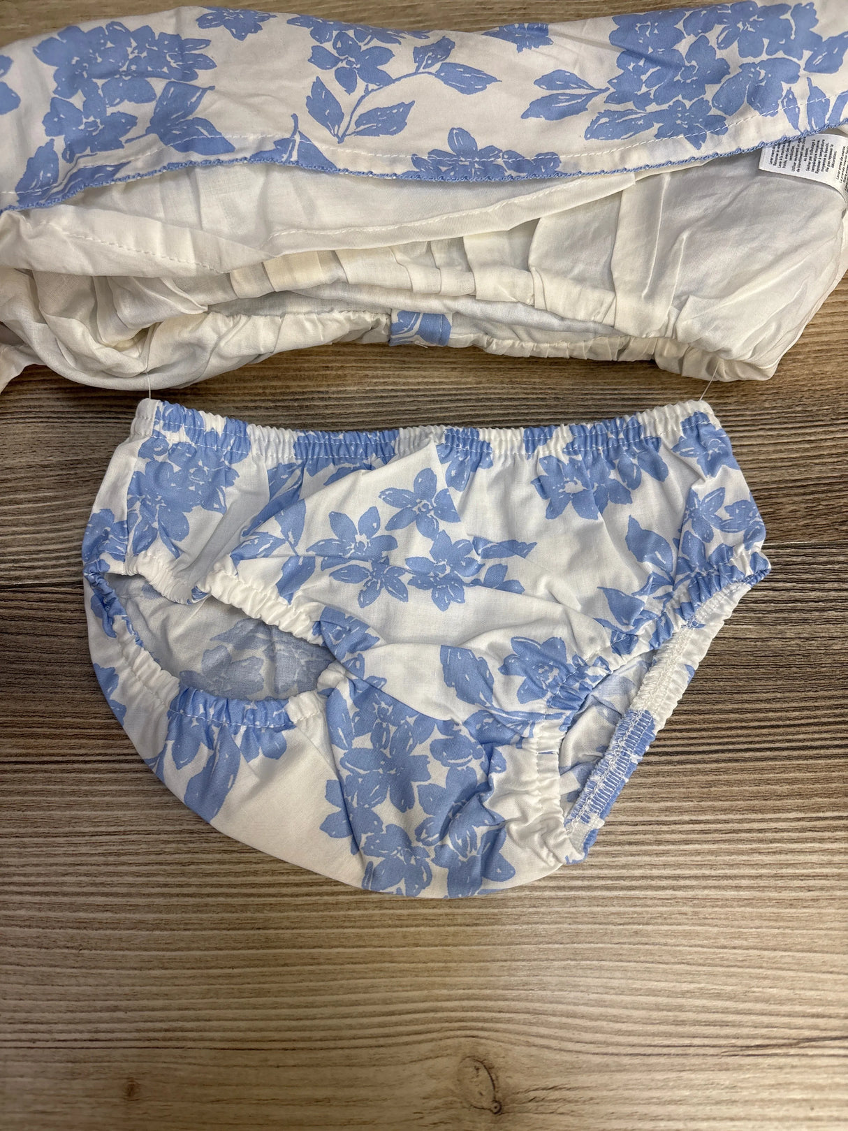 NEW Just One You 2Pc Floral Dress & Bloomers White sz 3m - Me n Mommy To Be