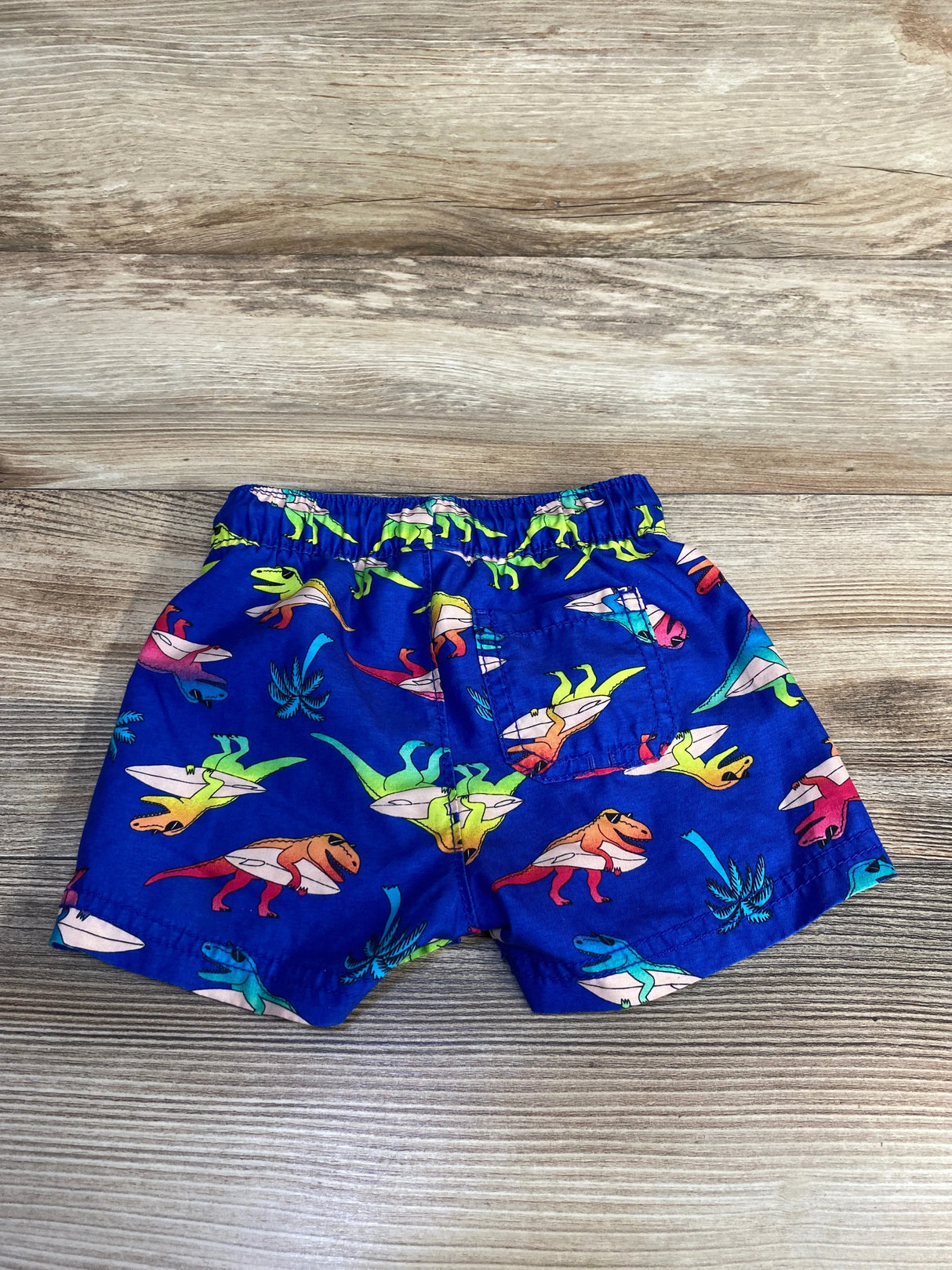 Old Navy Dino Swim Trunks Blue sz 12-18m - Me n Mommy To Be