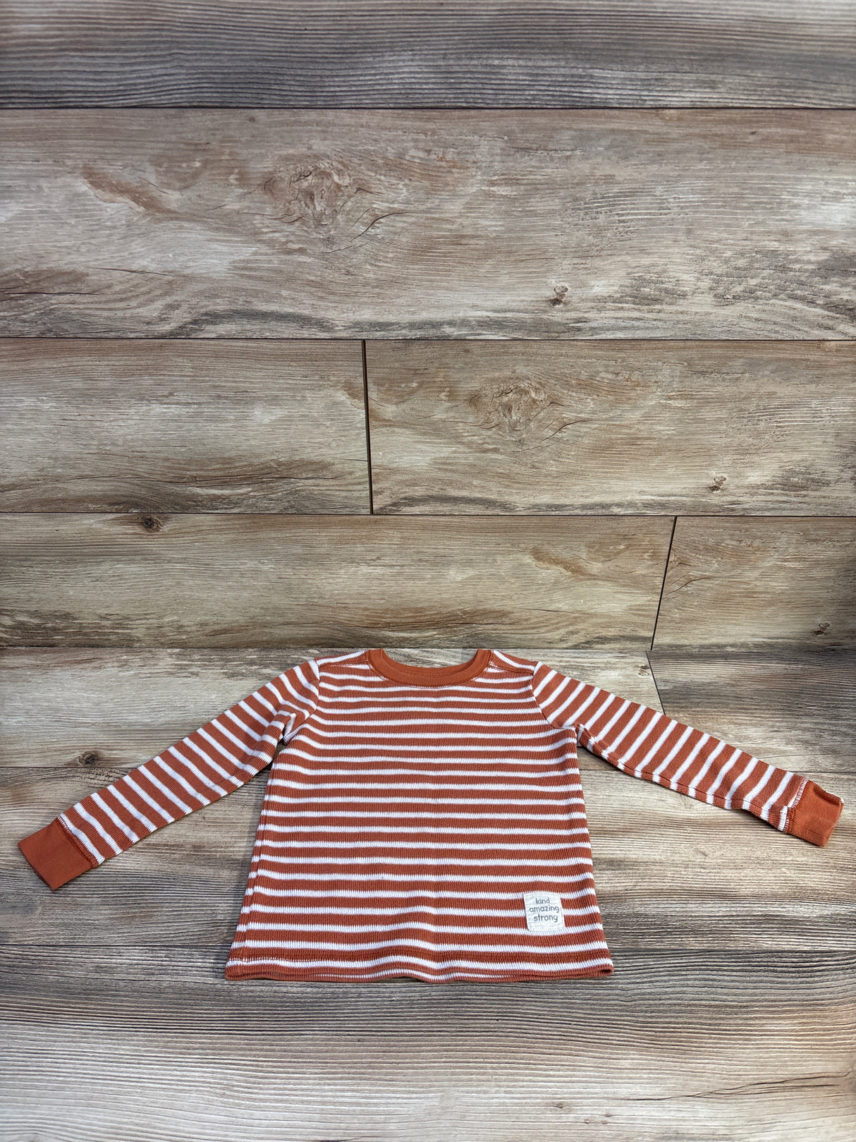 Easy Peasy Long Sleeve Knit Shirt Caramel sz 3T