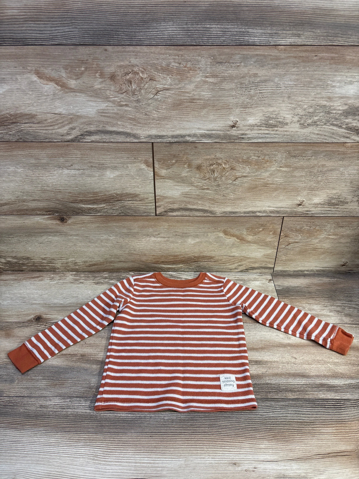 Easy Peasy Long Sleeve Knit Shirt Caramel sz 3T