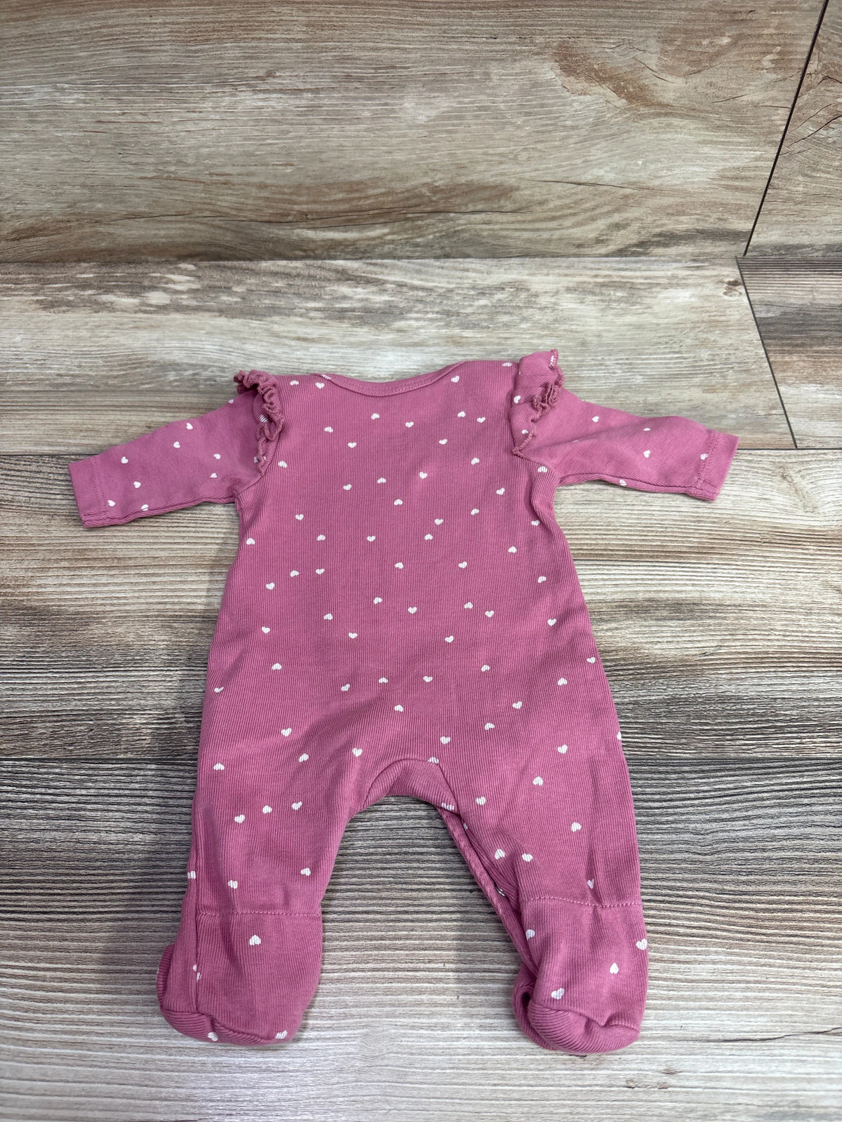 Ever & Ever Footed Coverall Pink sz Preemie