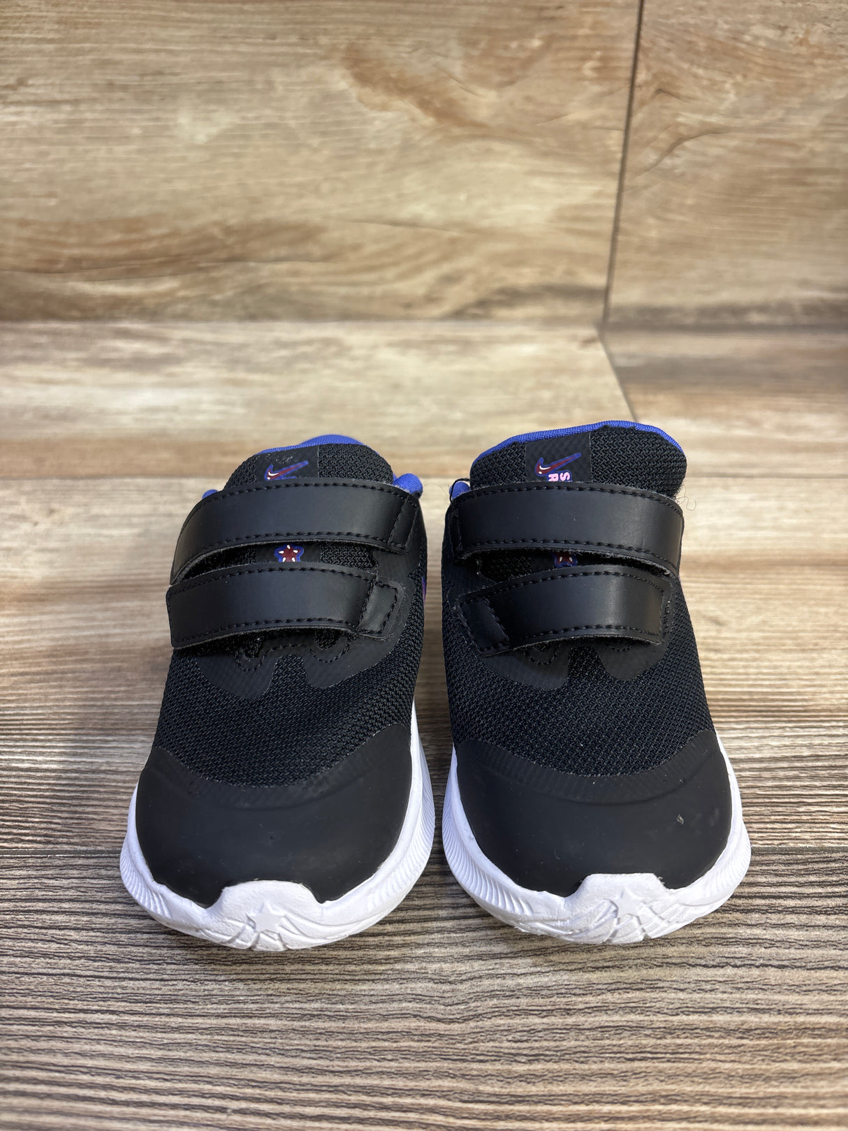 Nike Star Runner TD 'Black Pink Rise' Sneakers sz 6c
