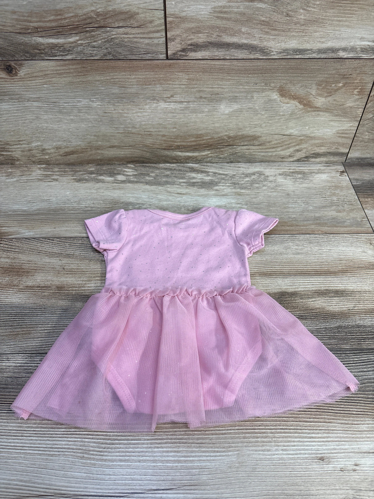 Bebe Baby Floral Tulle Bodysuit Pink 0-3m