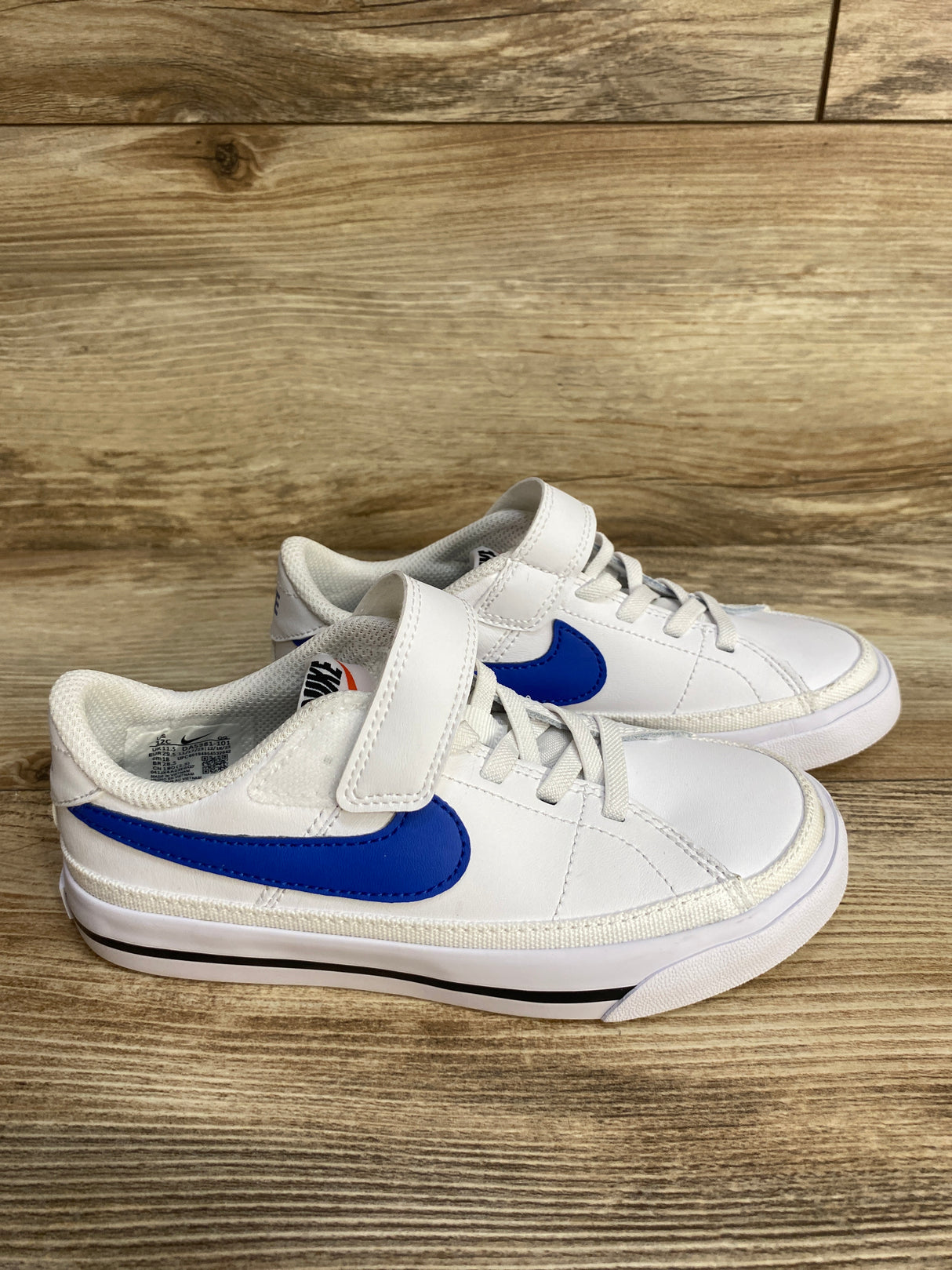 Nike Court Legacy PS 'White Game Royal' Sneakers sz 12c