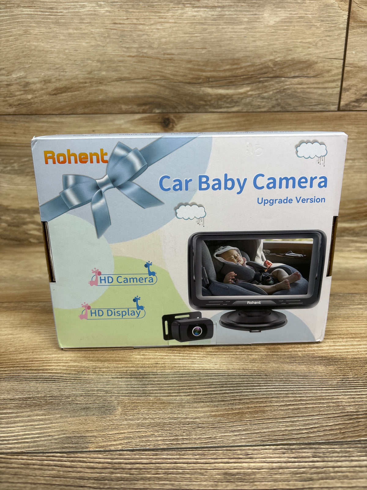 NEW Rohent 4.3'' Upgraded Baby Car Camera Monitor