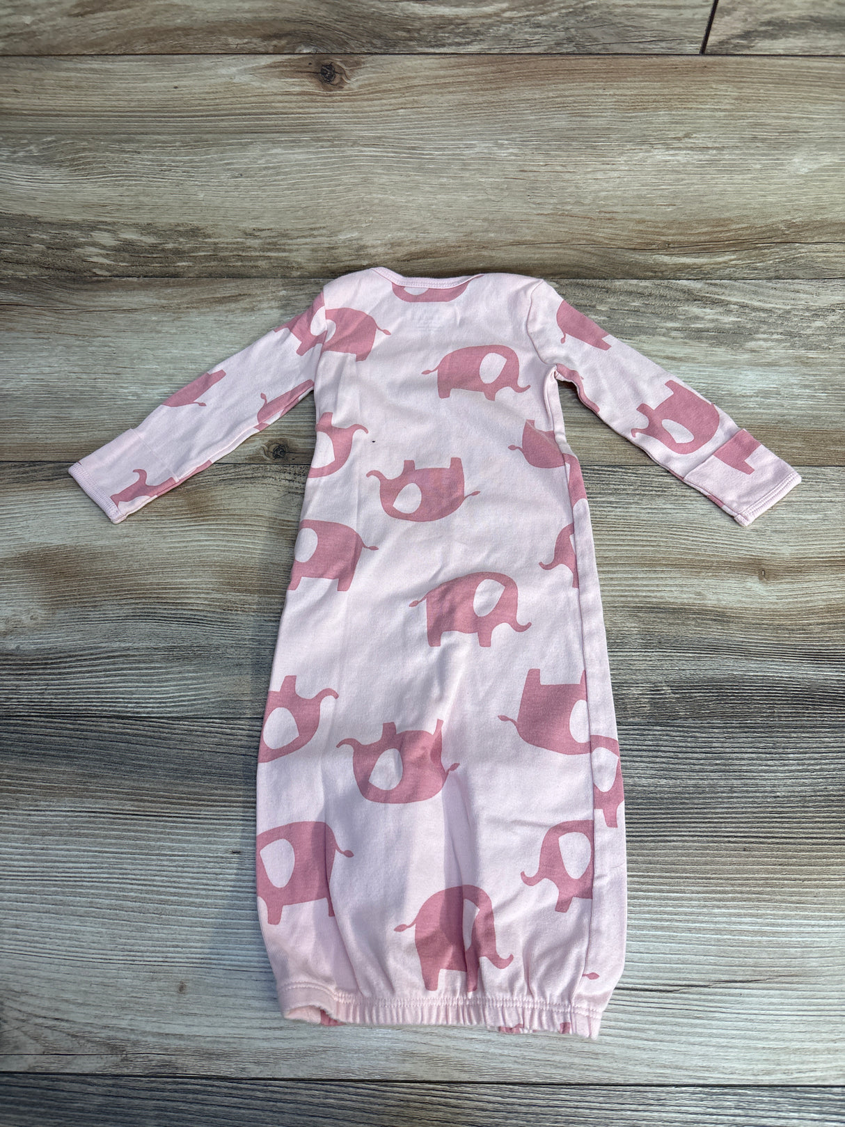 Simple Joys Elephant Print Sleeper Sack Pink sz 0-3m