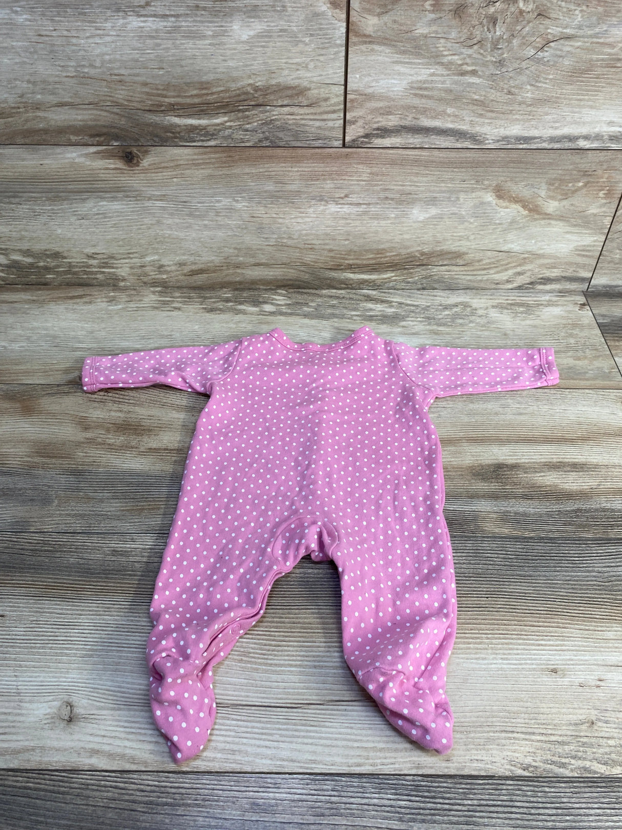 Hudson Baby Polka Dot Coverall Pink sz 0-3m
