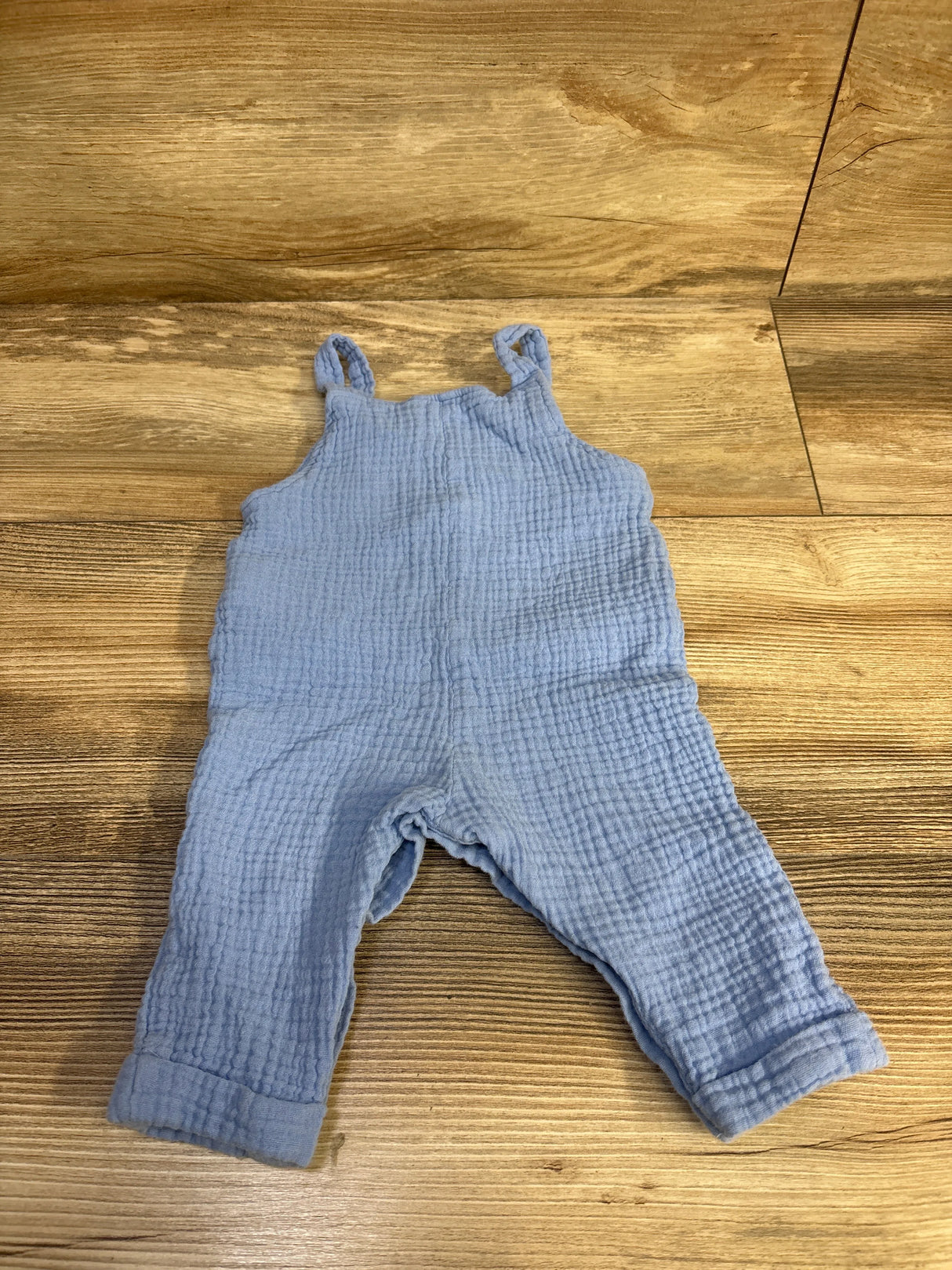 Primark Gauze Sleeveless Jumpsuit Blue sz 3-6m