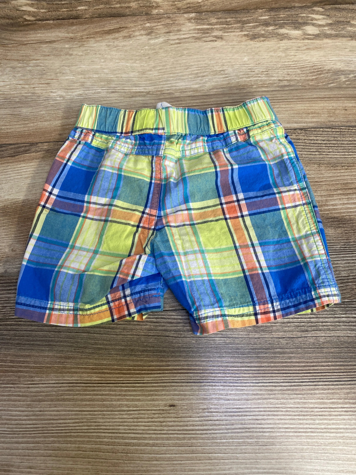 First Impressions Plaid Shorts Green sz 12m - Me n Mommy To Be