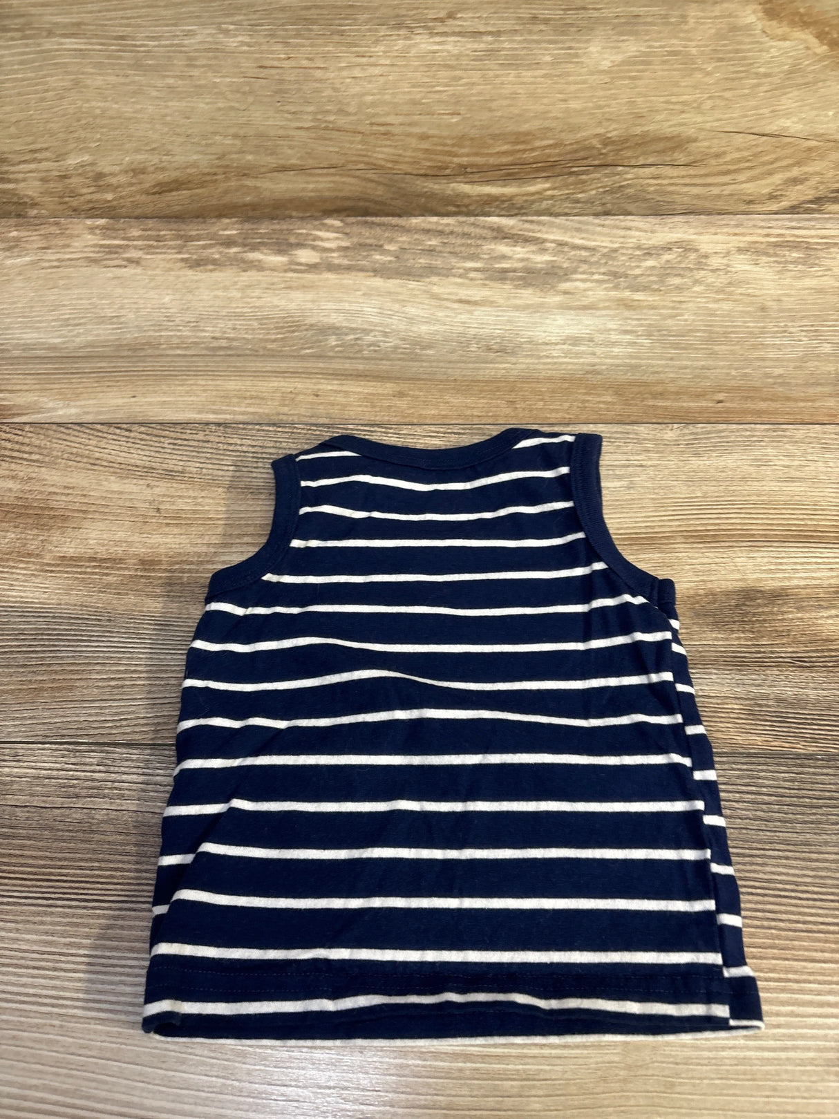 Simple Joys Striped Tank Top Navy sz 6-9m