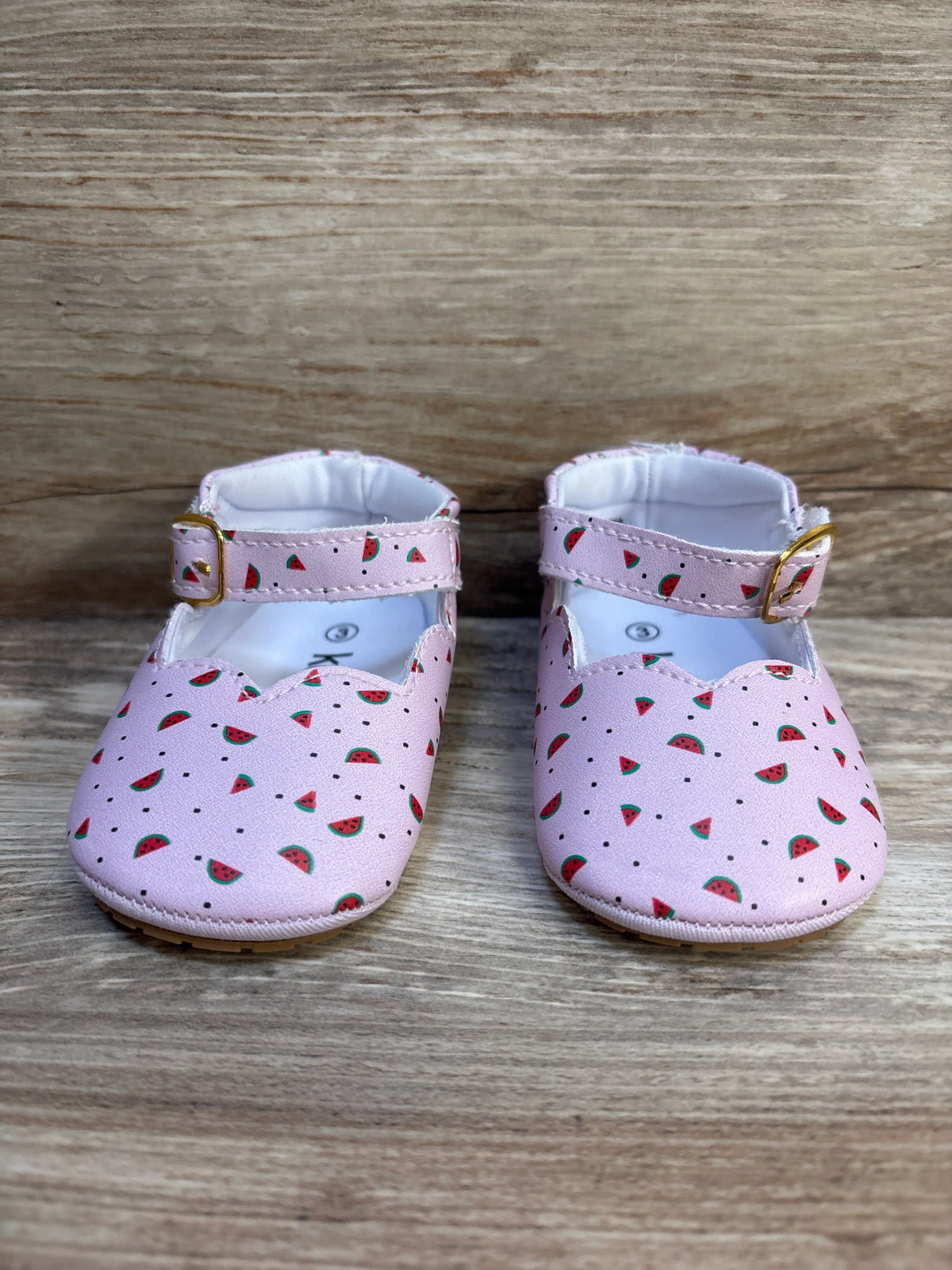 Kensie Watermelon Soft Sole Shoes Pink sz 3c