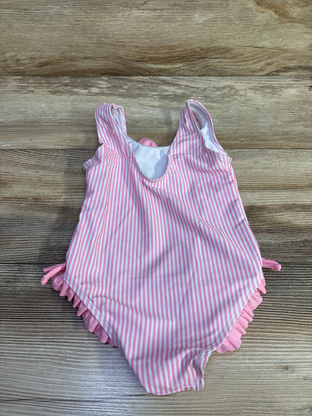 Striped 1pc Swimsuit Pink sz 3-4T