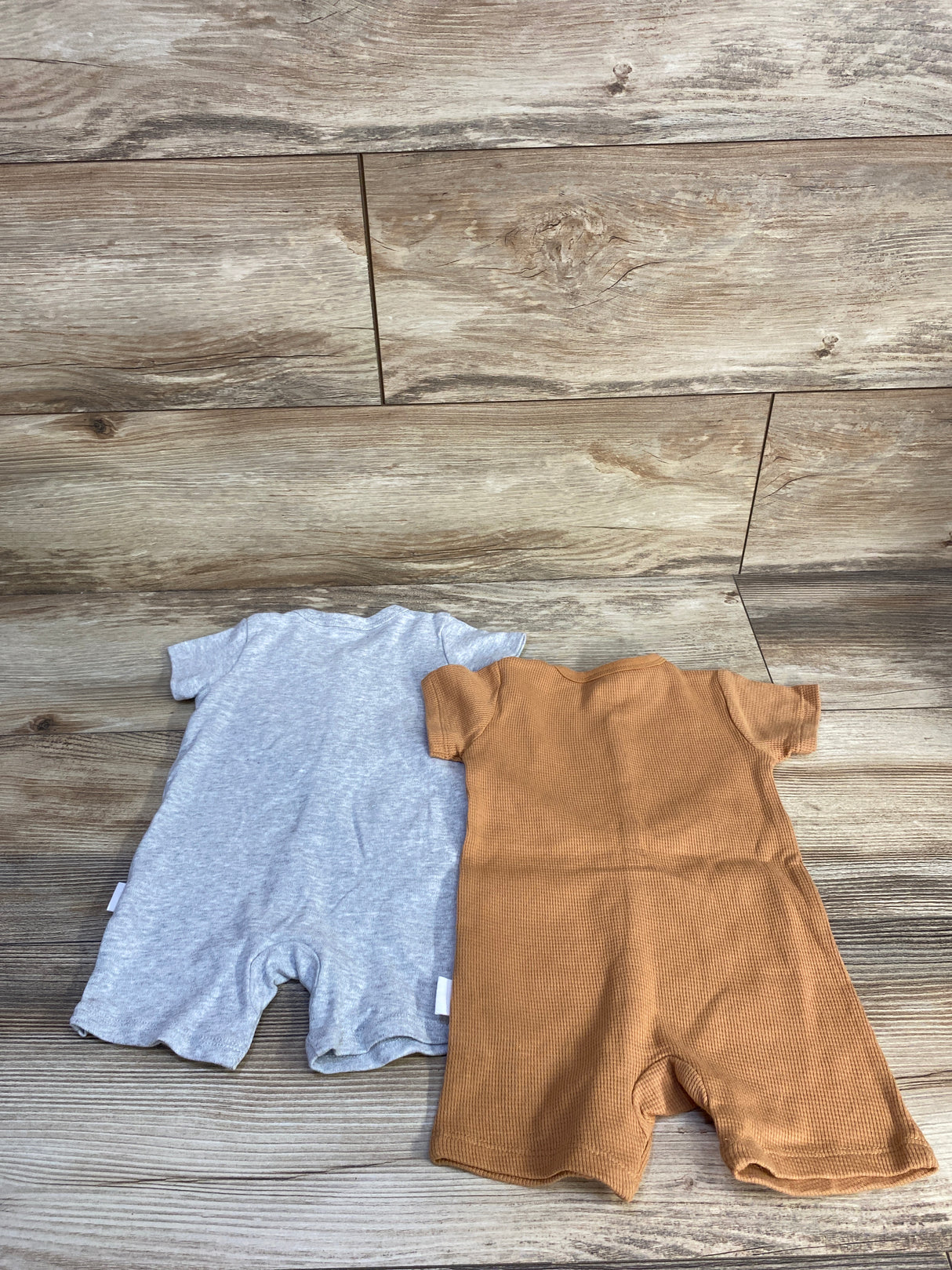 Sinsay Baby 2pk Shortie Rompers Grey sz 3-6m