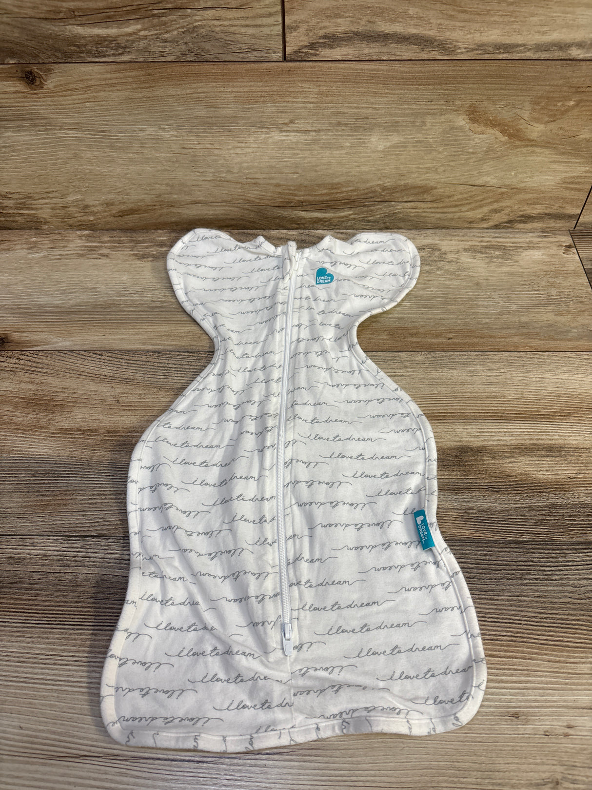 Love To Dream Swaddle Up Stretch Cotton White sz Small/Newborn