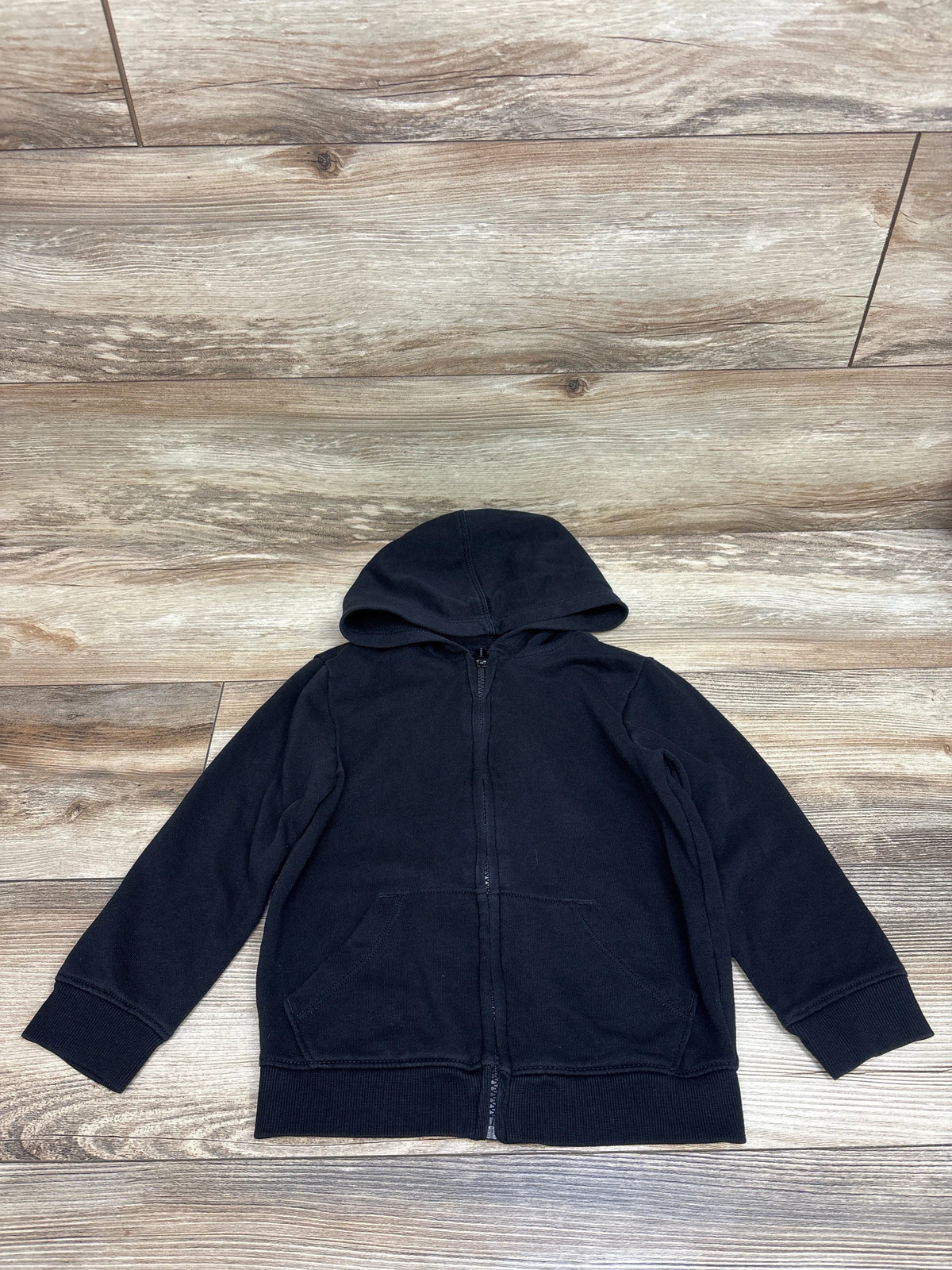 Old Navy Zip Hoodie Black sz 5T