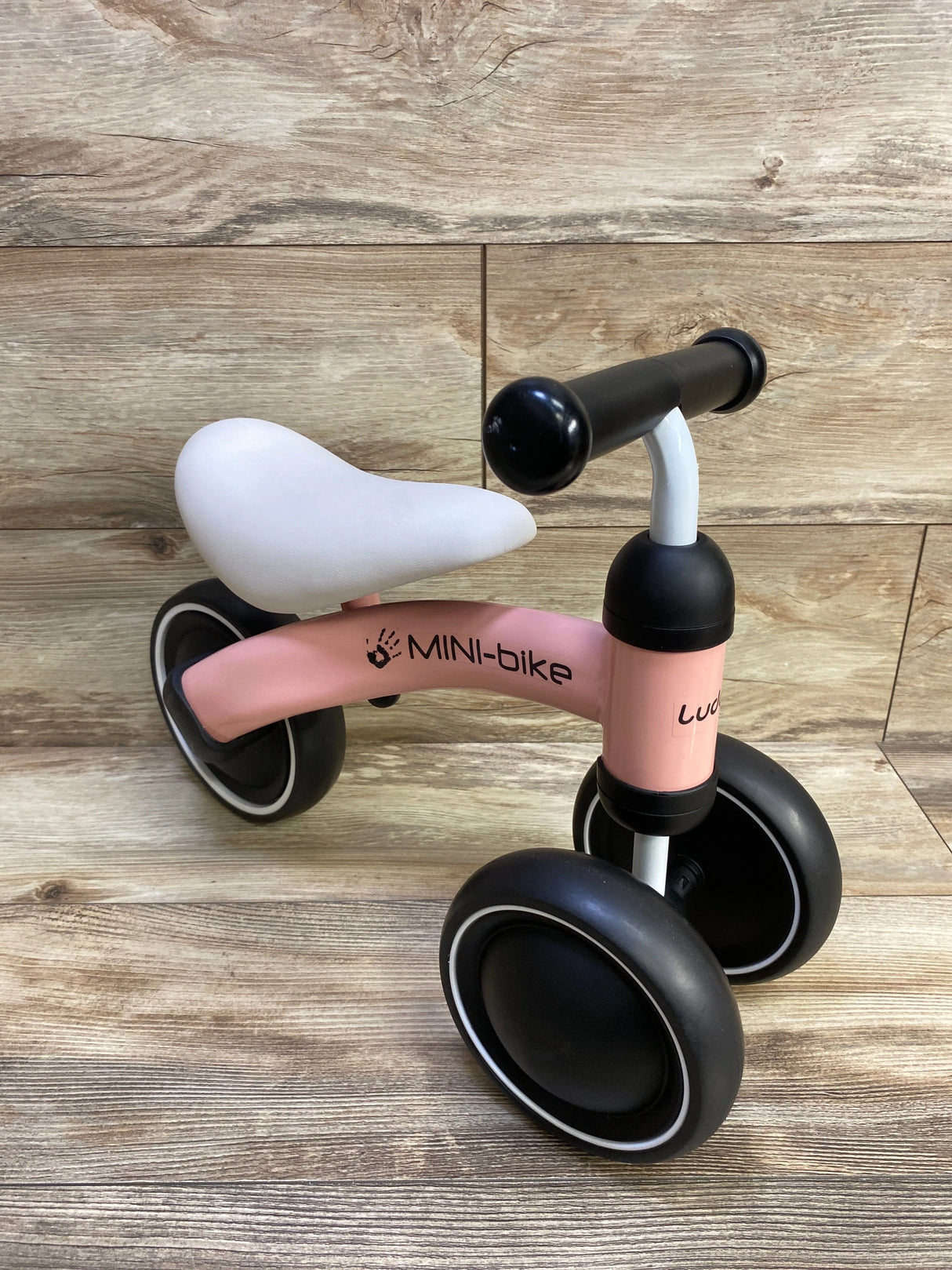 Luddy Confident Mini Baby Balance Bike in Pink