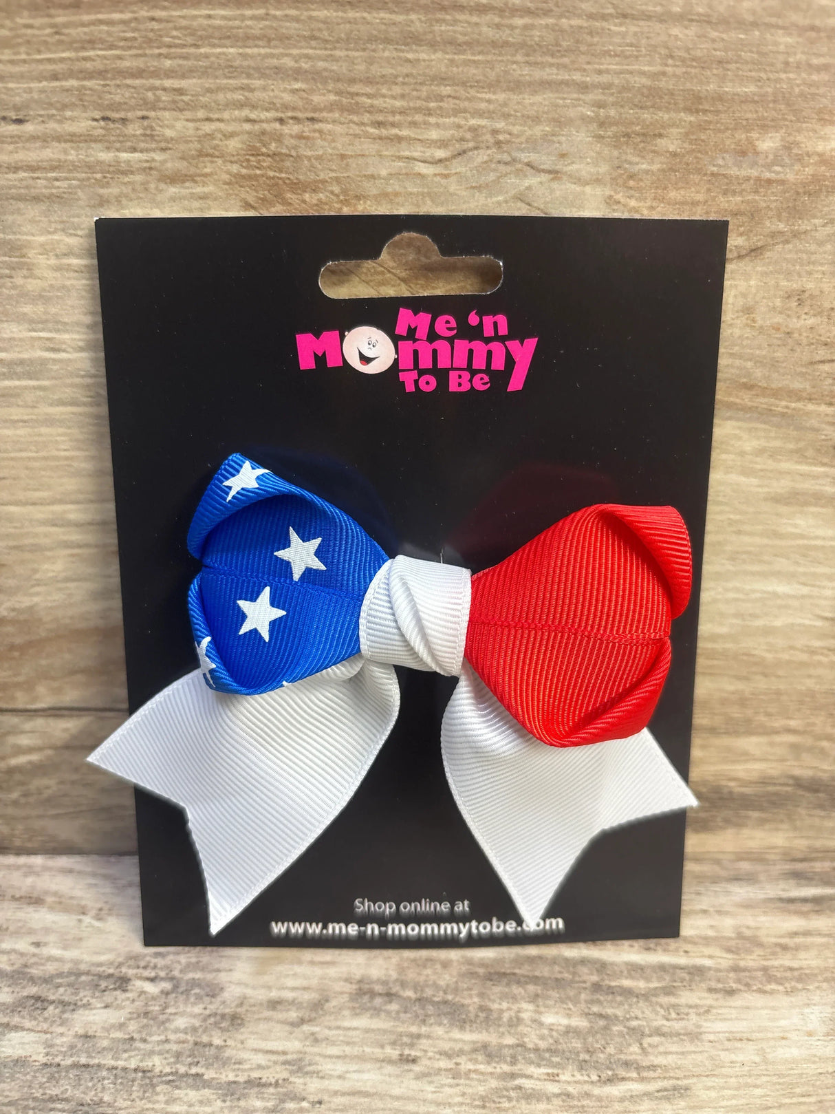 NEW American Flag Hair Bow