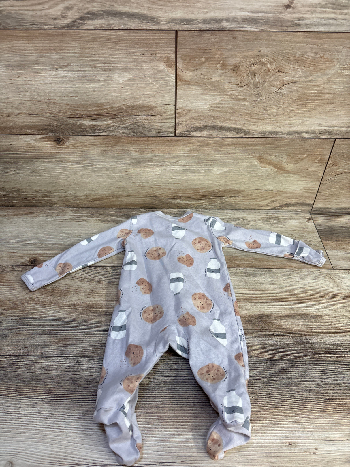 Carter's Cookies & Milk Sleeper Grey sz 3m