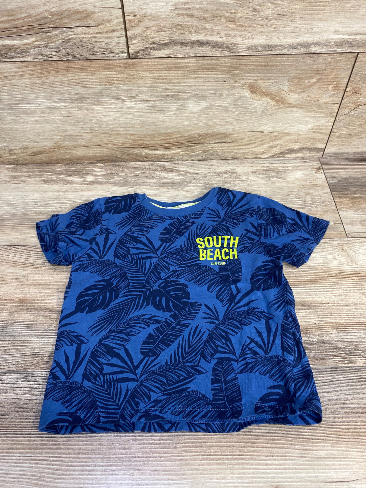 H&M South Beach Shirt Blue sz 2-4T - Me n Mommy To Be