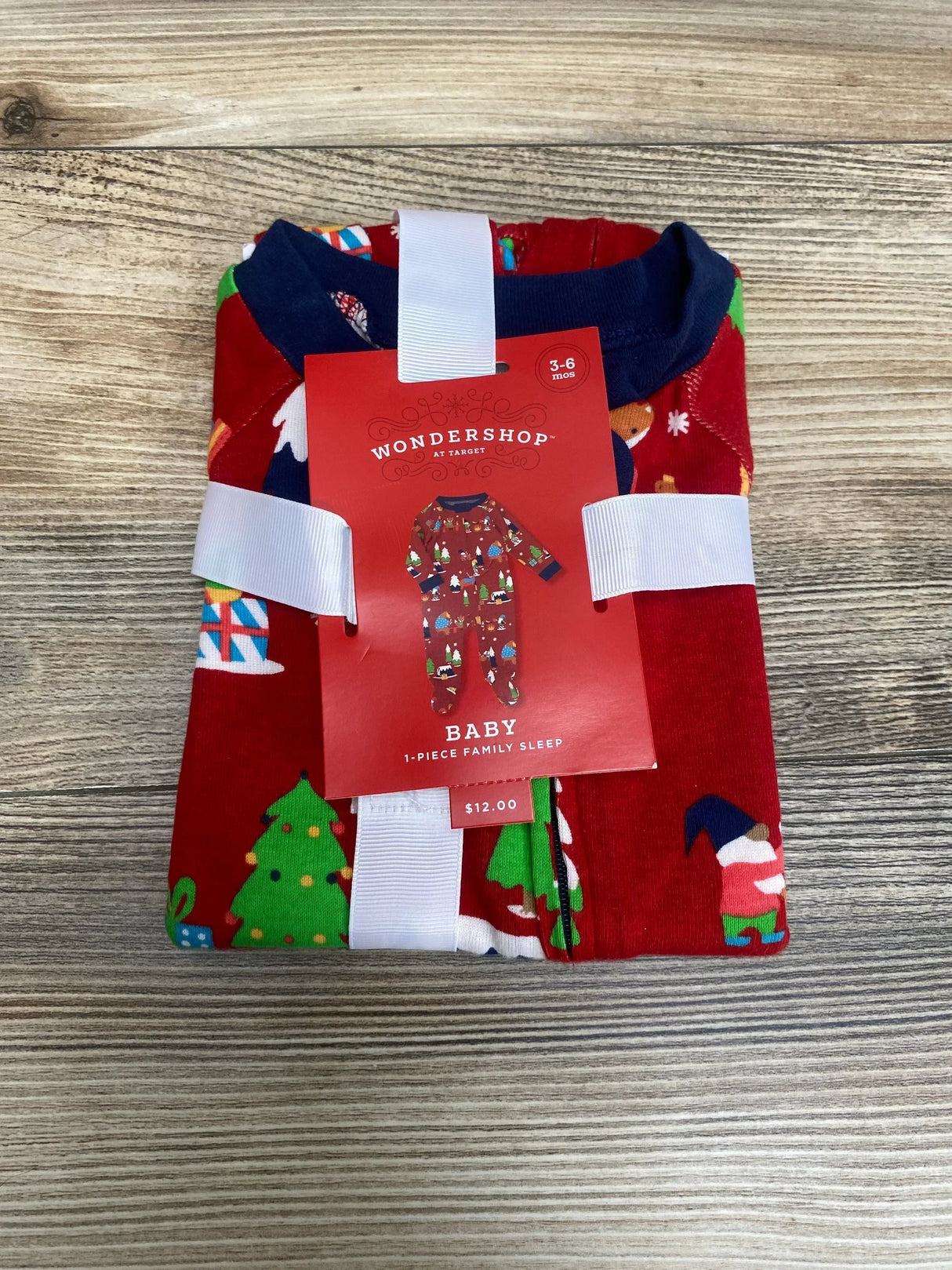 NEW Wondershop Gnomes Sleeper Red sz 3-6m - Me n Mommy To Be