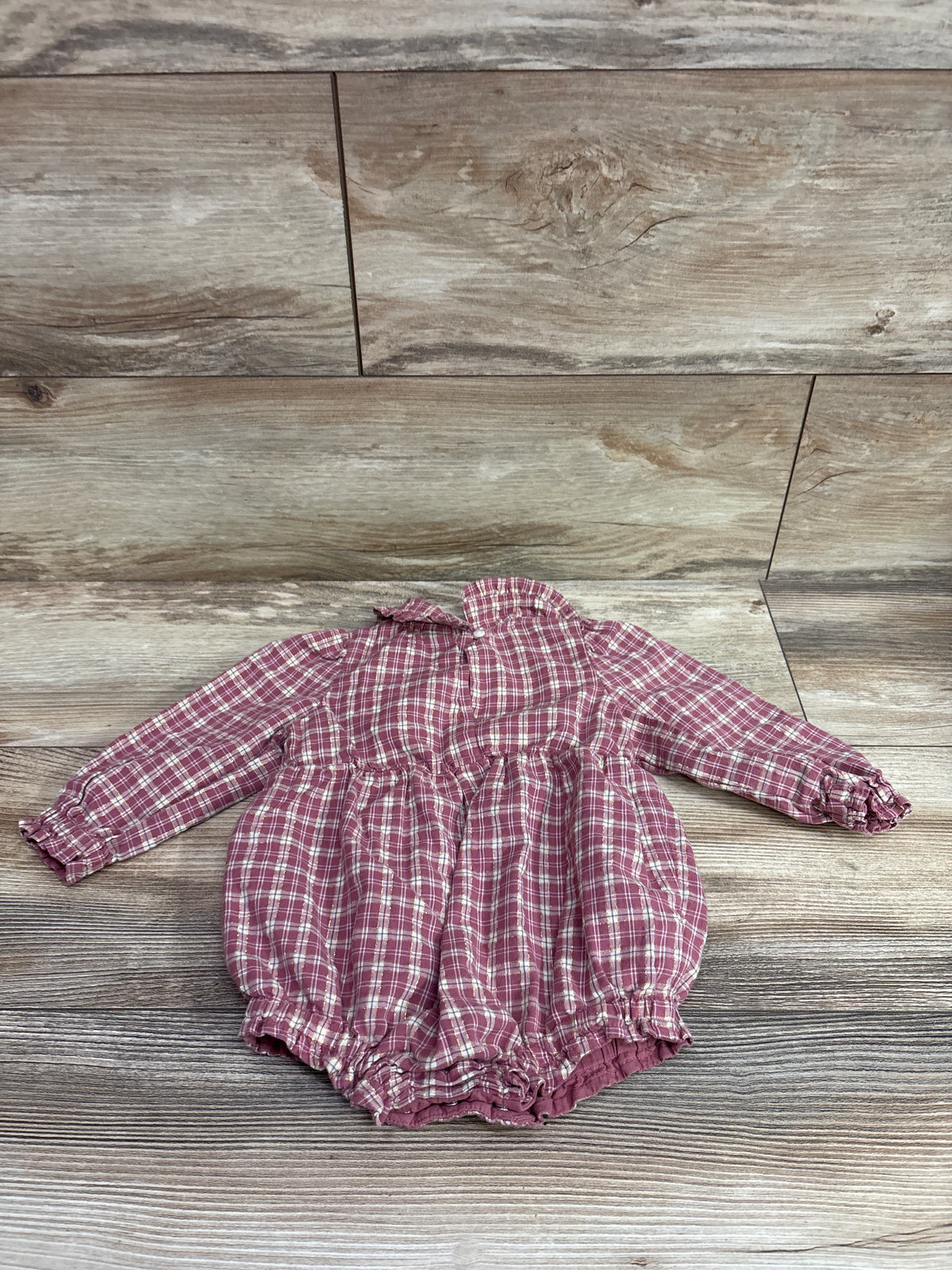 Old Navy Bubble Romper Brick sz 6-12m