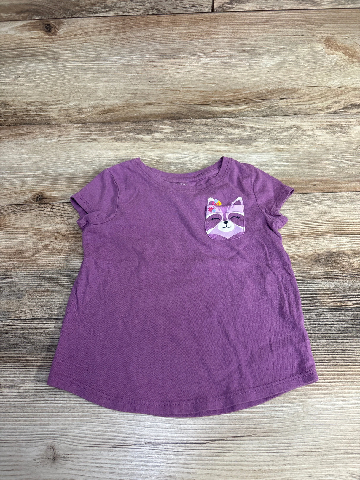 Jumping Beans Short Sleeve Shirt Purple sz 4T