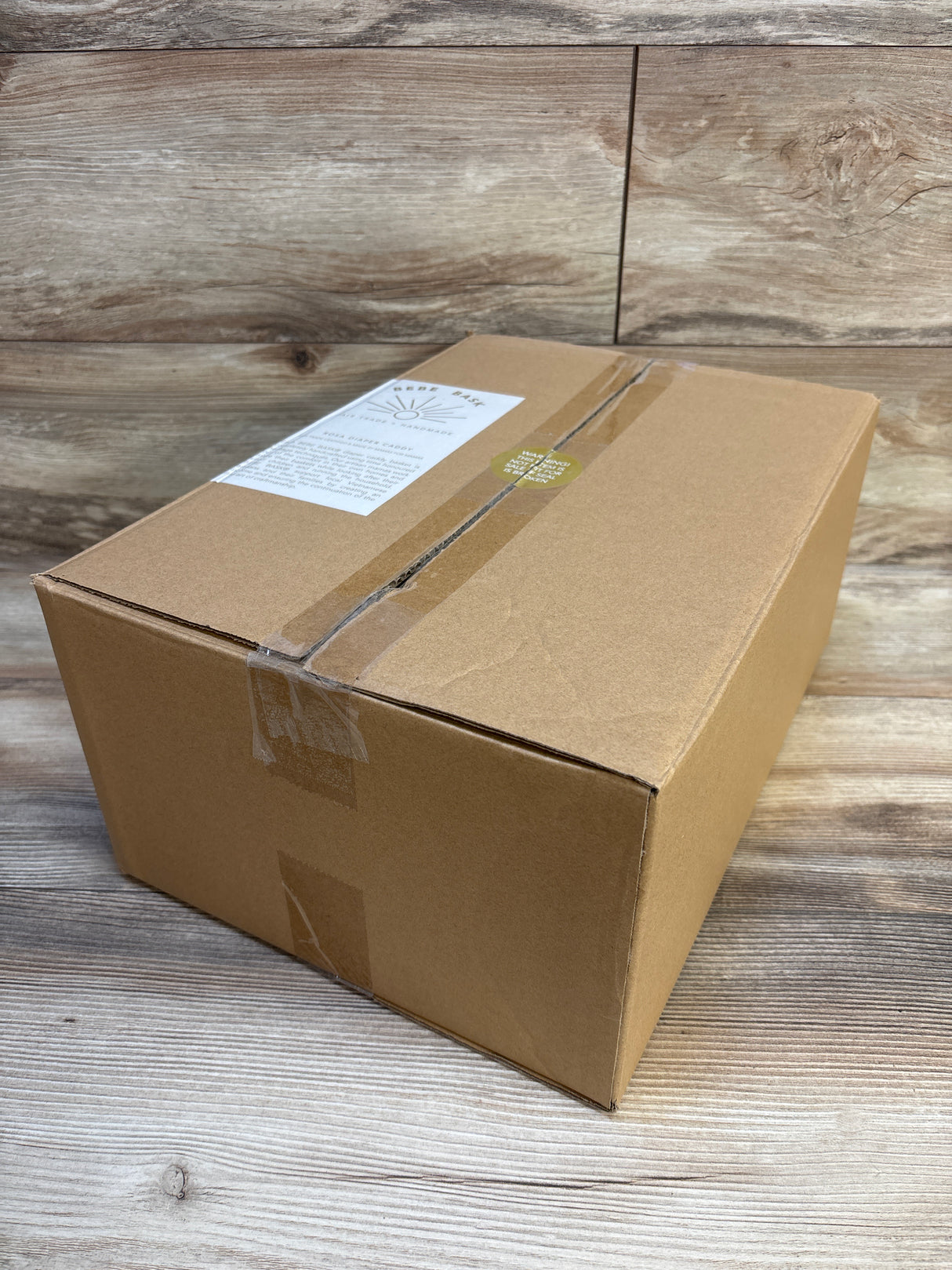 NEW Bebe Bask Rosa Diaper Caddy