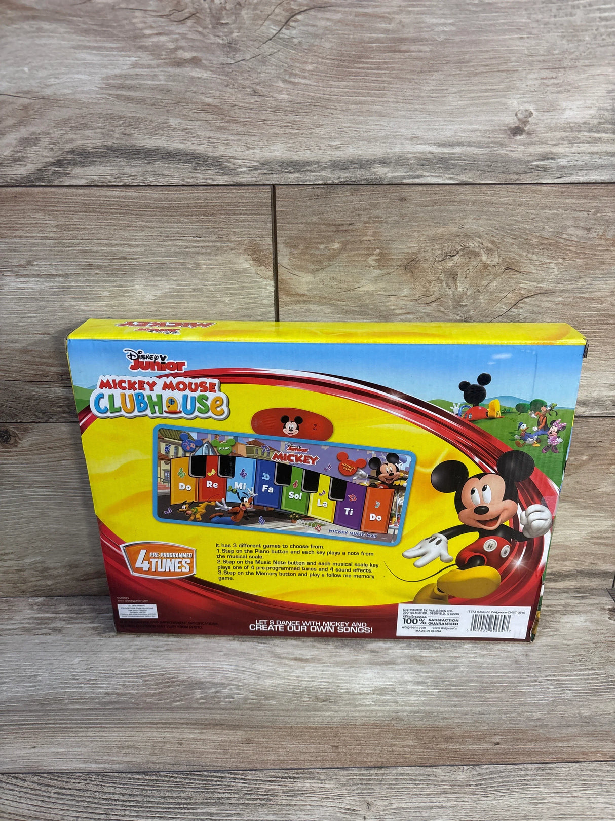 NEW Disney Junior Mickey Interactive Piano Music Mat