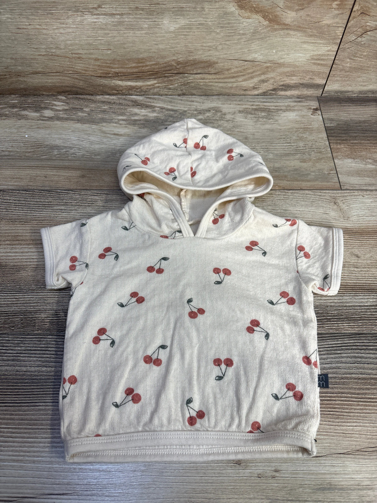 Modern Moments Hooded Shirt Beige sz 6-9m